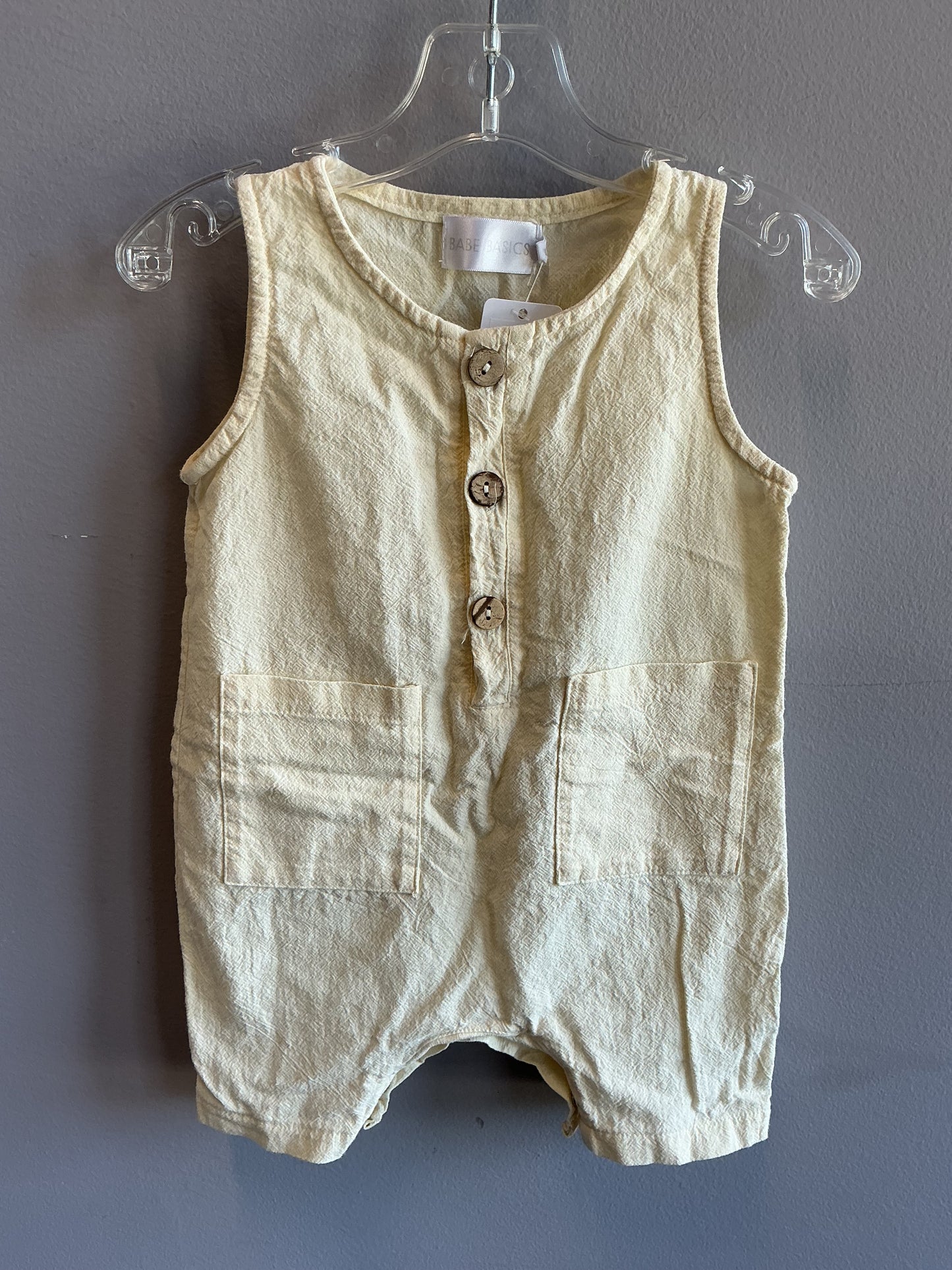 Babe Basics romper 6-12months
