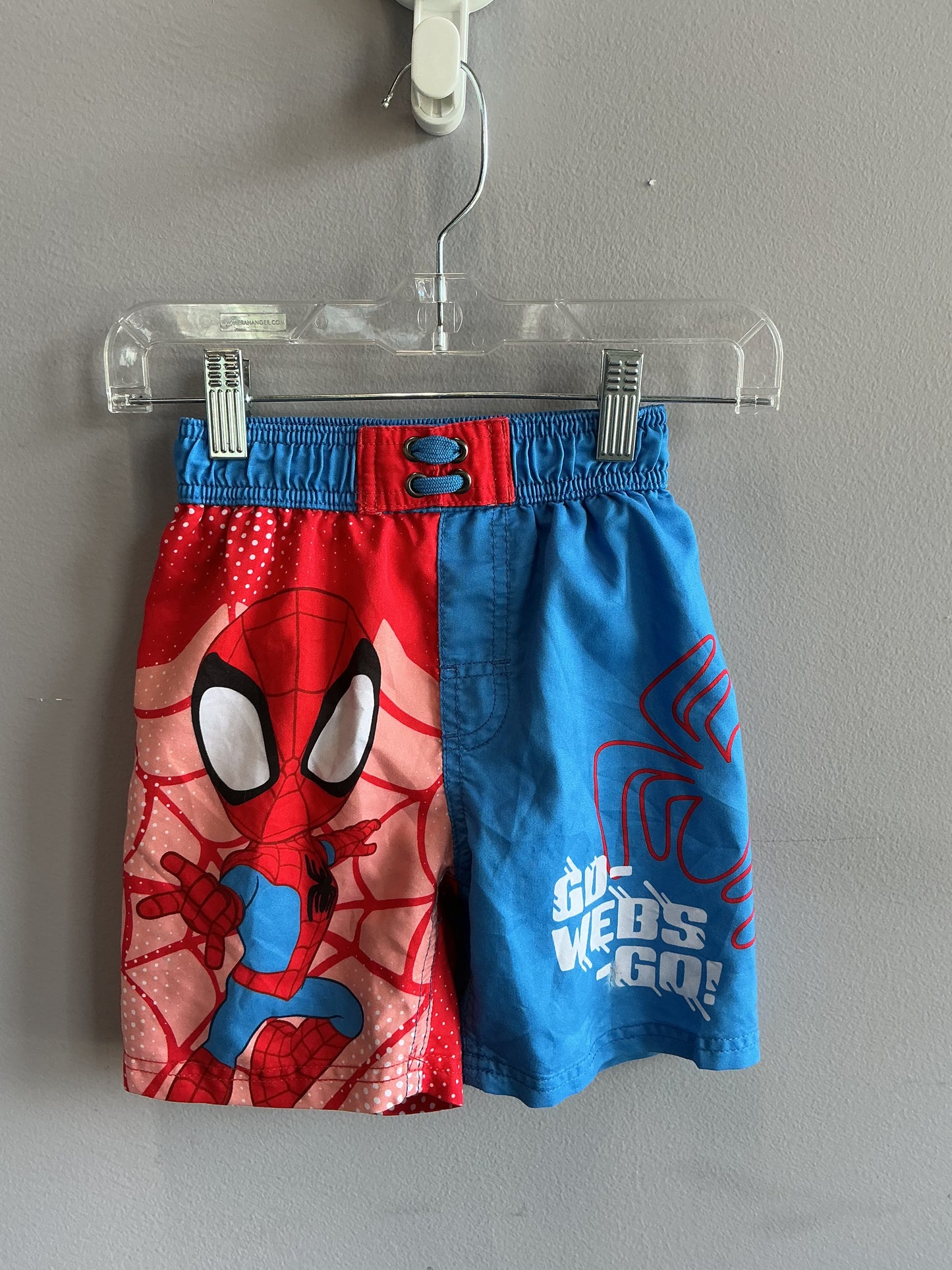 Spider Man Swim Shorts 4T