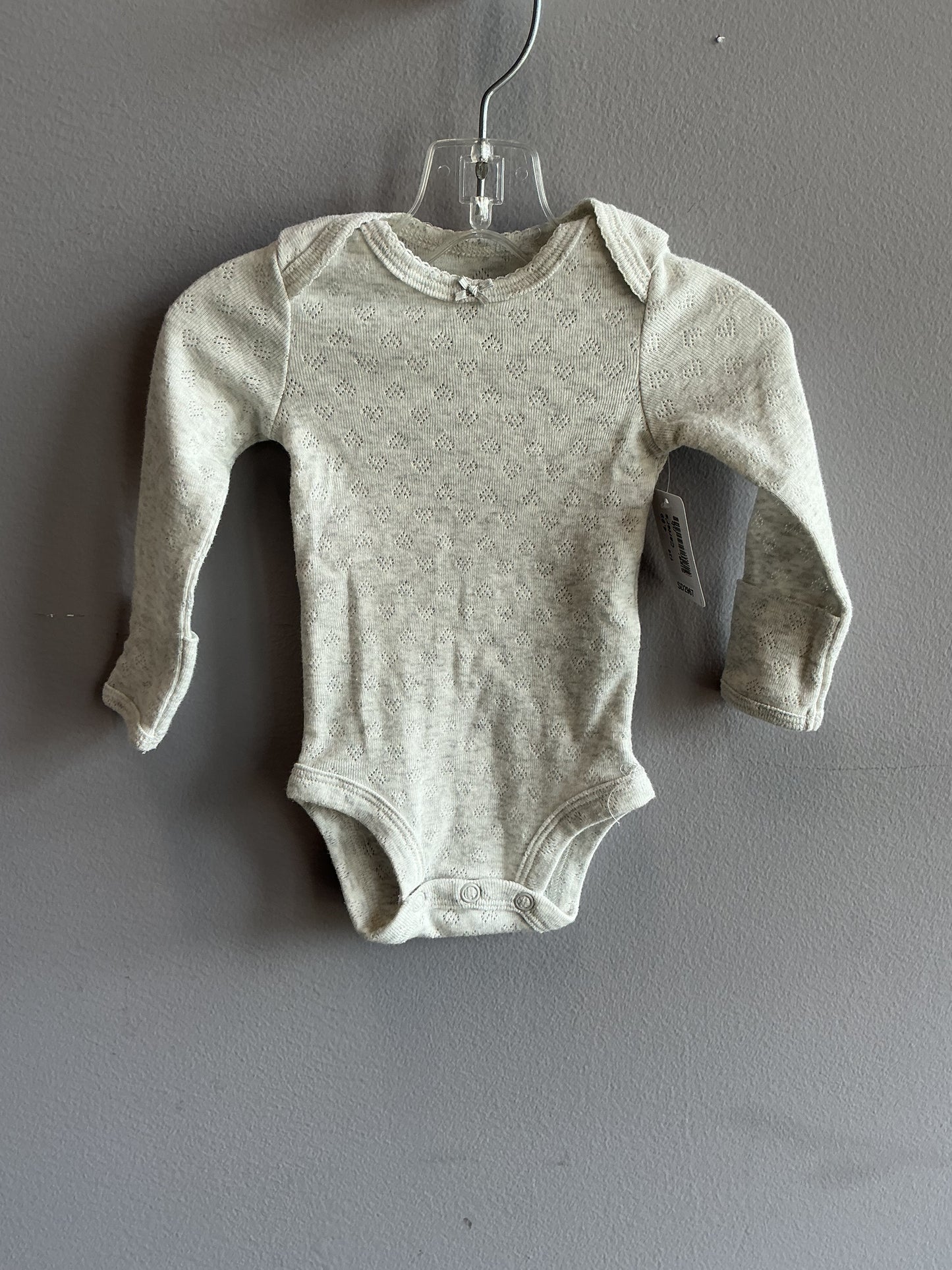 Carters Longsleeve Onesie Sz NB