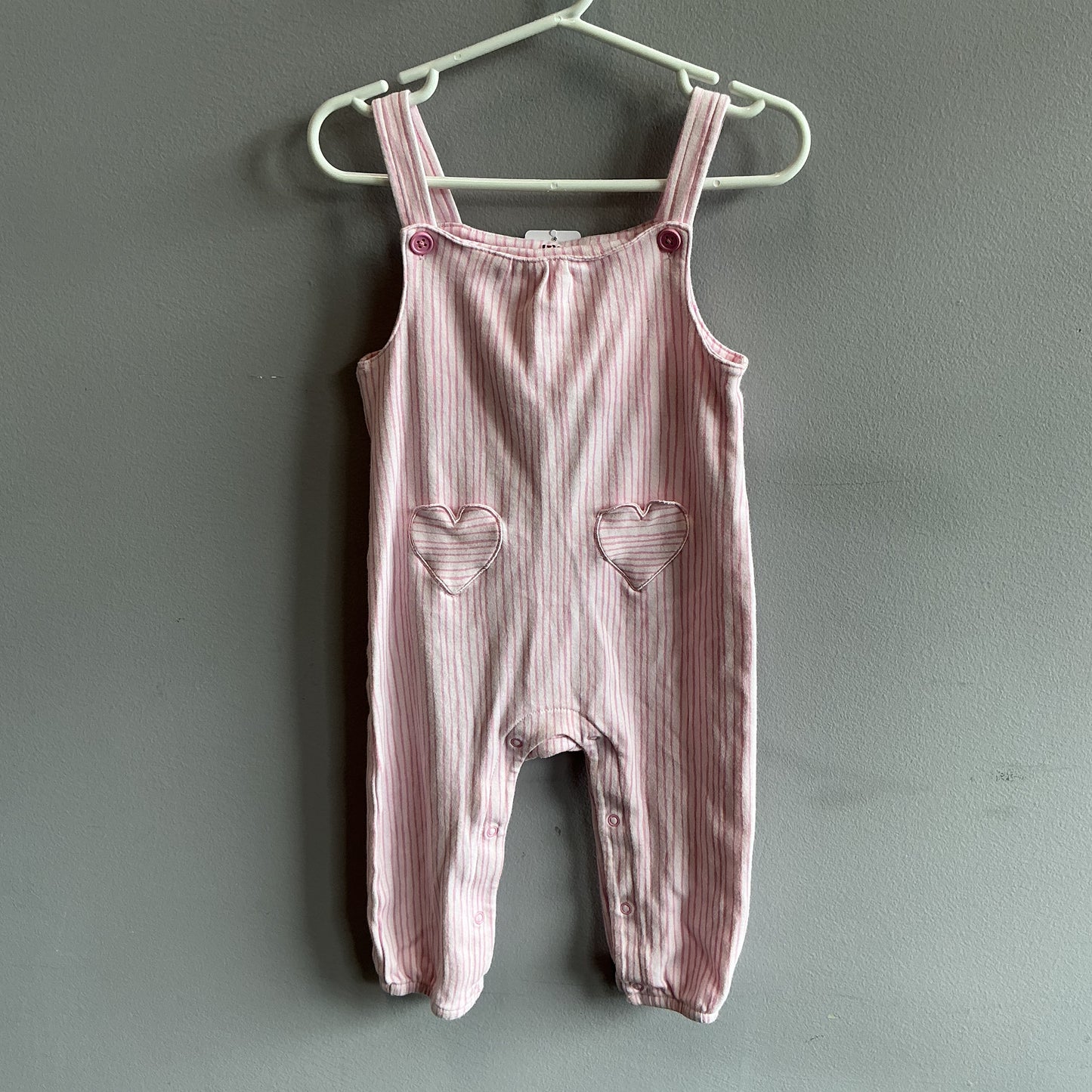LOVE Ellen Degeneres Overalls Sz 12-18 M