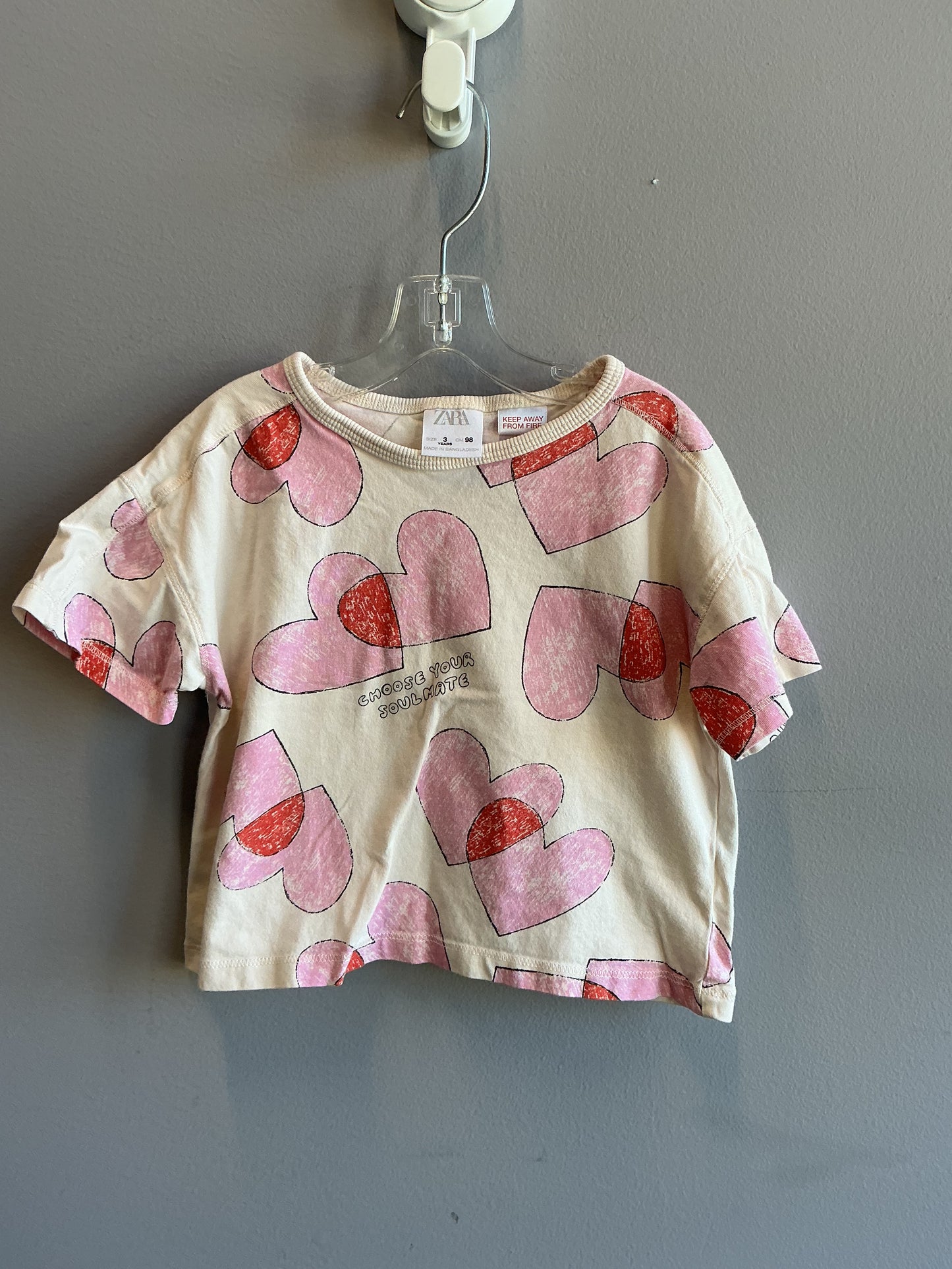 Zara T-shirt Size 3