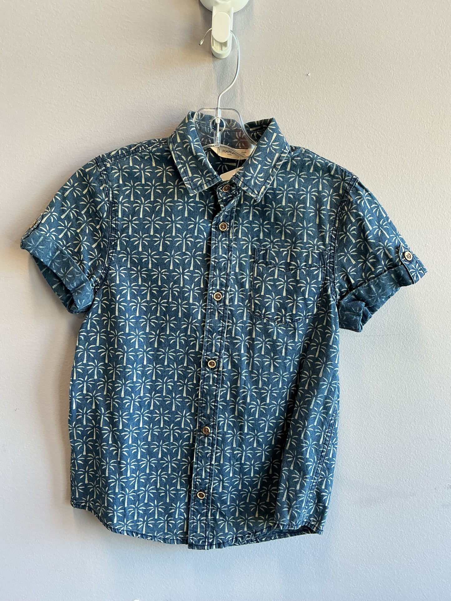 Mango Button Up Shirt Size 8
