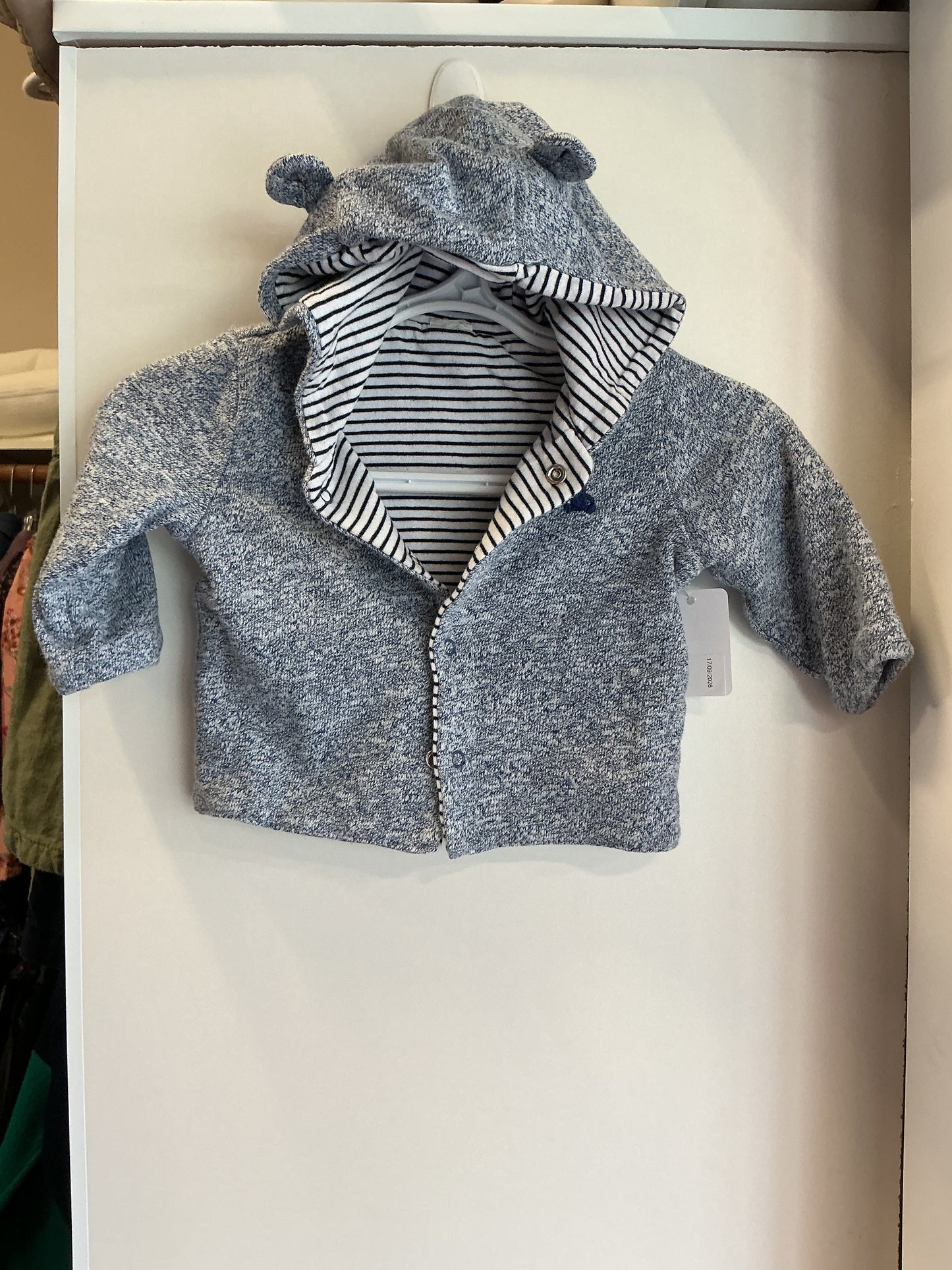Gap Button Down Hoodie 0-3 month