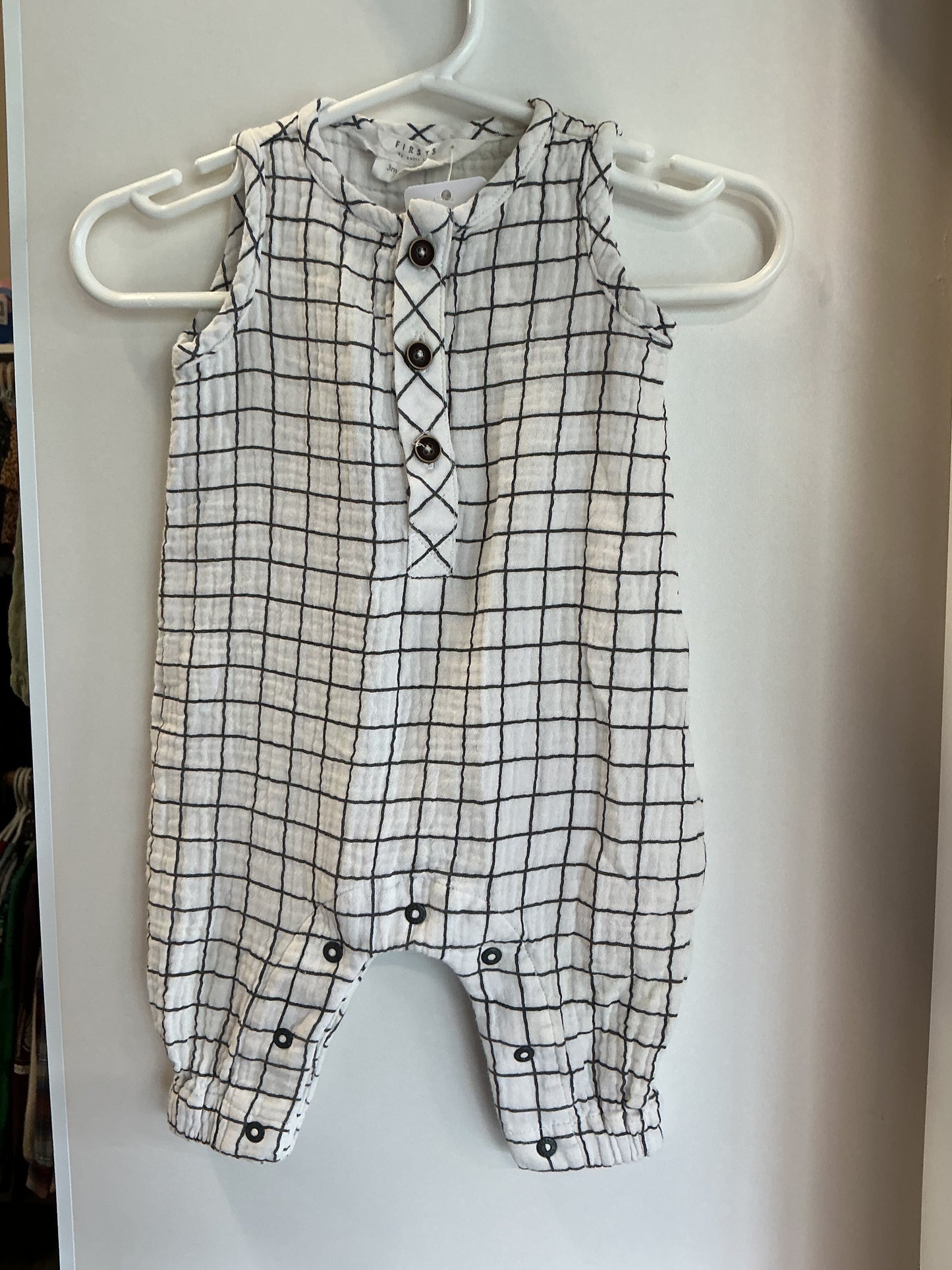 First Impressions Shortsleeve Pantsuit 0-3 months