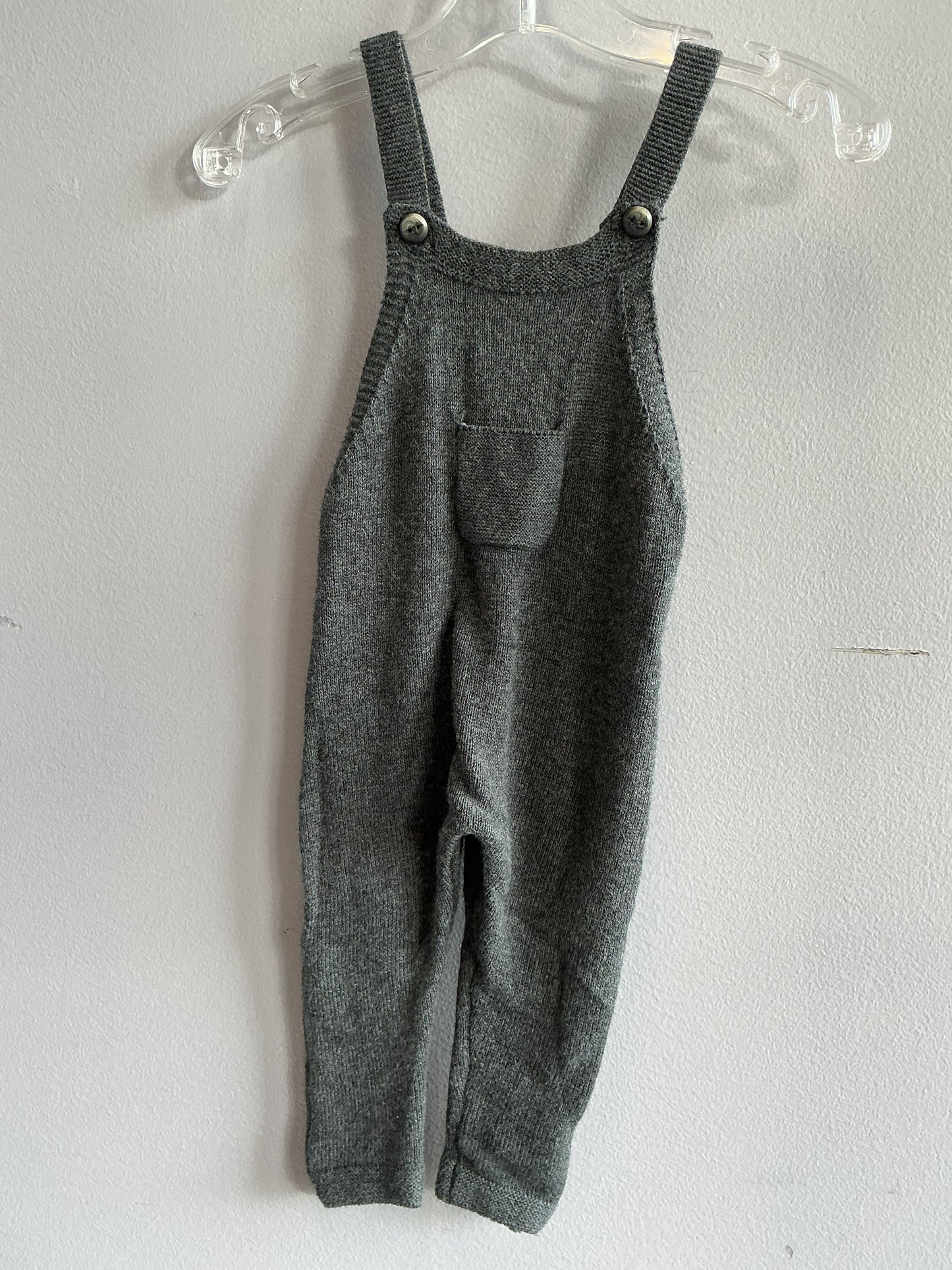 Zara Knit Overalls 3-6 months