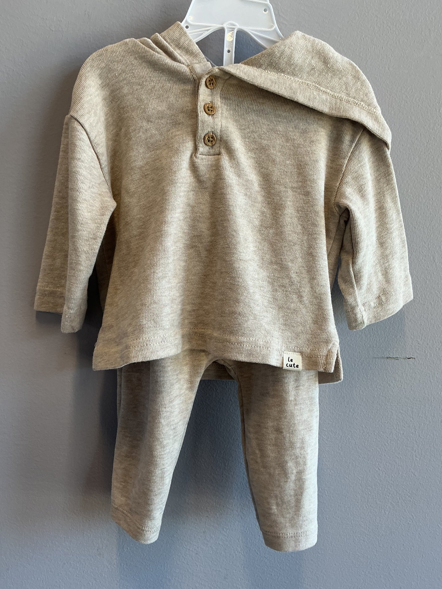 Carters Two Piece Cozy Set 6 months