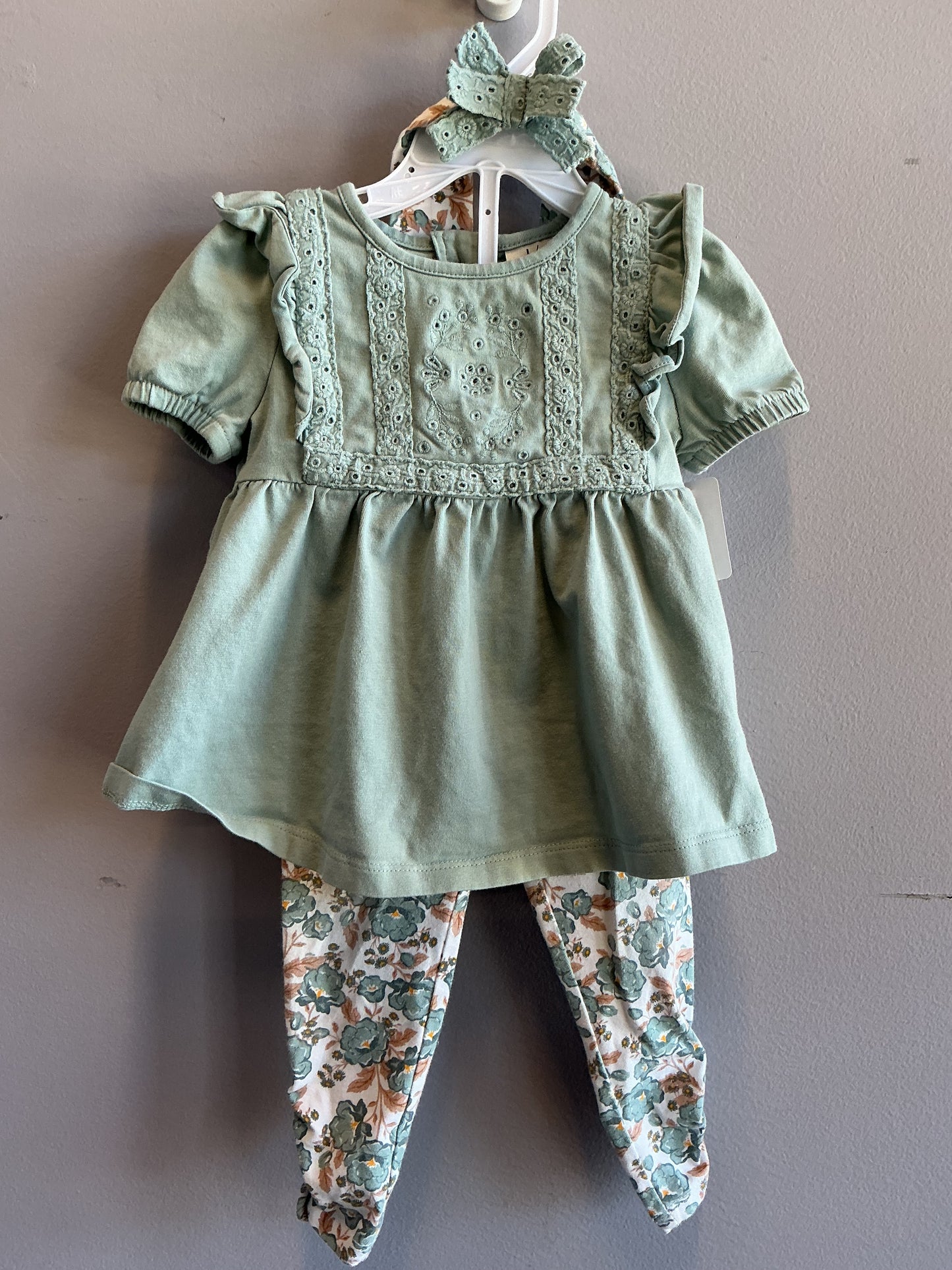Happily Grey 3 Piece outfit 12 months