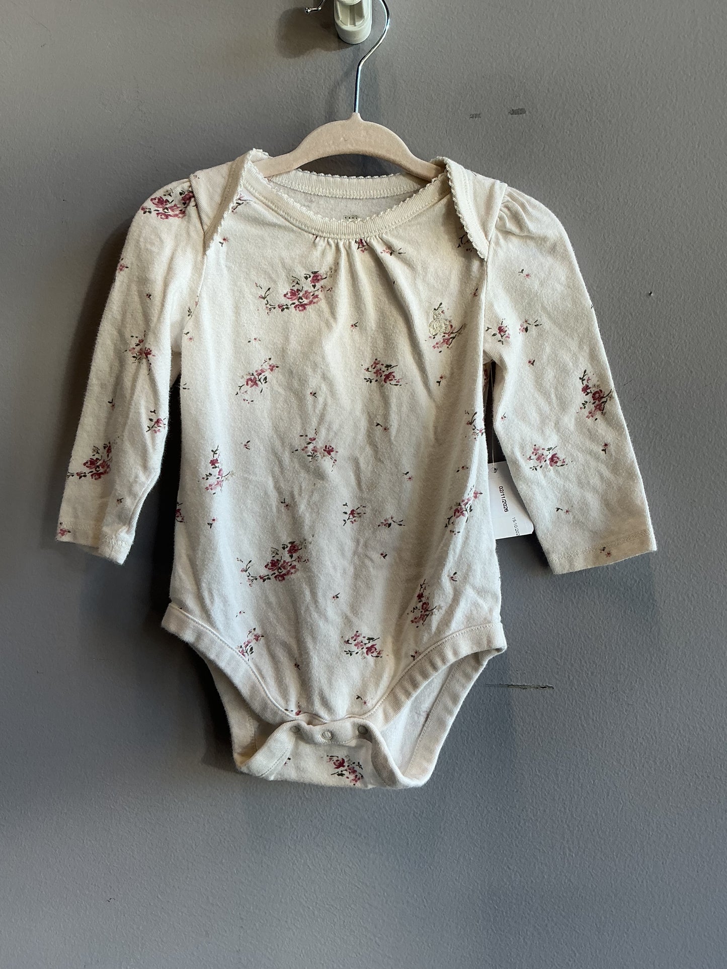 Baby Gap Longsleeve Onesie 12-18M