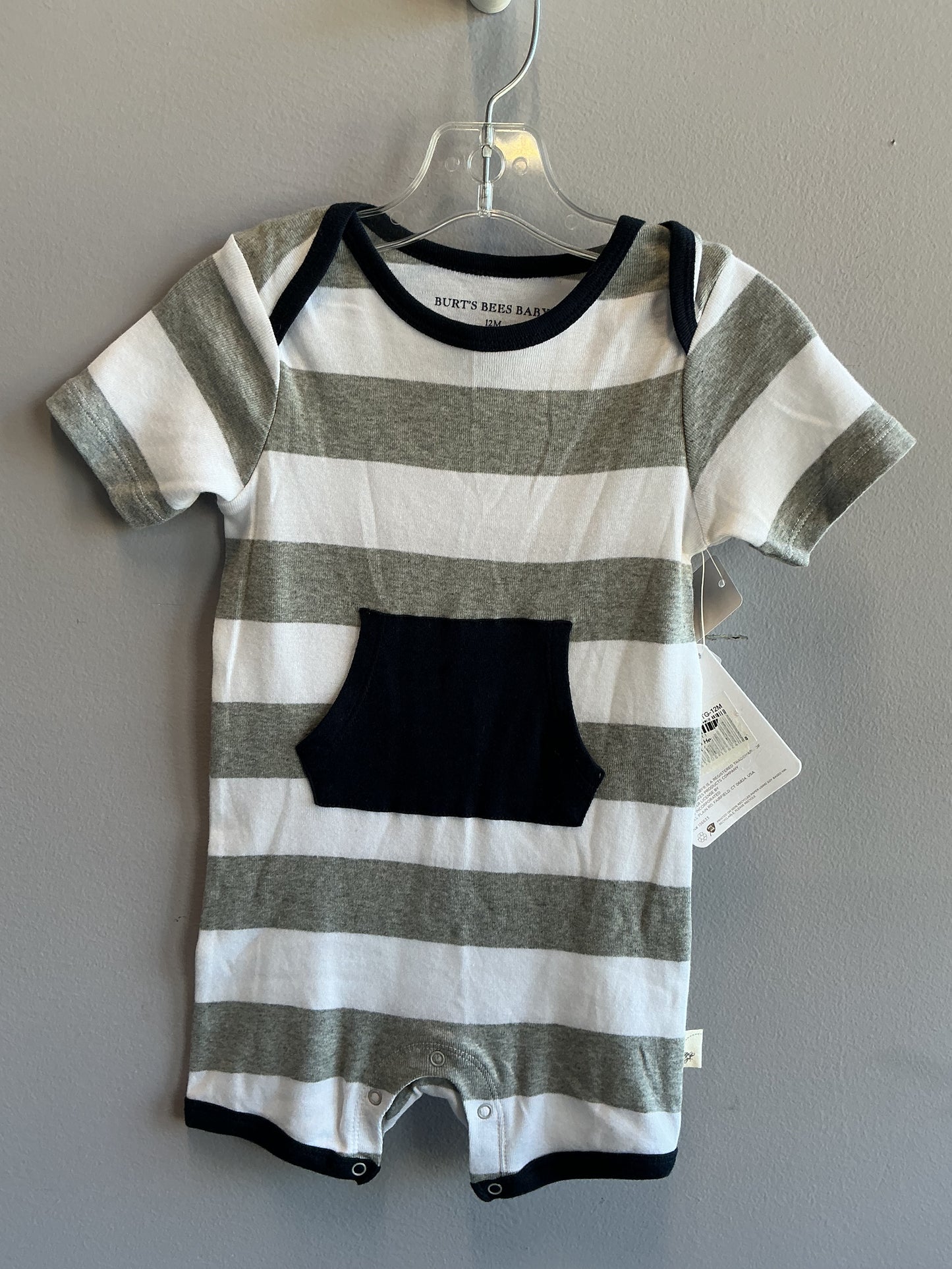 Burt’s Bee Shortsleeve Sleeper 12M