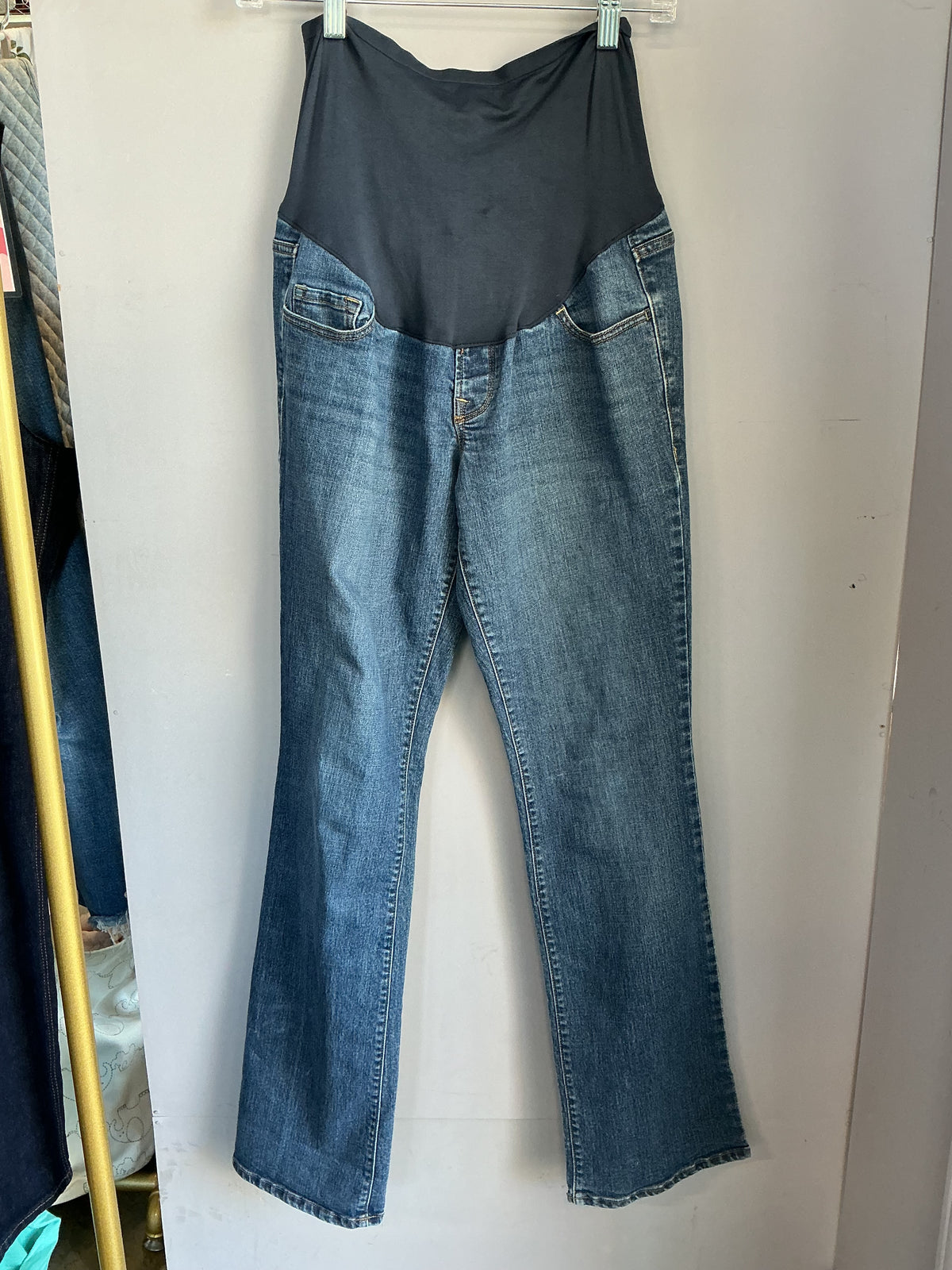 Old Navy Full Panel Bootcut Maternity Jeans size medium