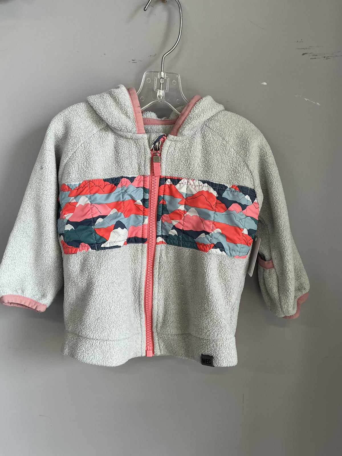 MEC Fleece Zip Up Hooded Sweater 6M