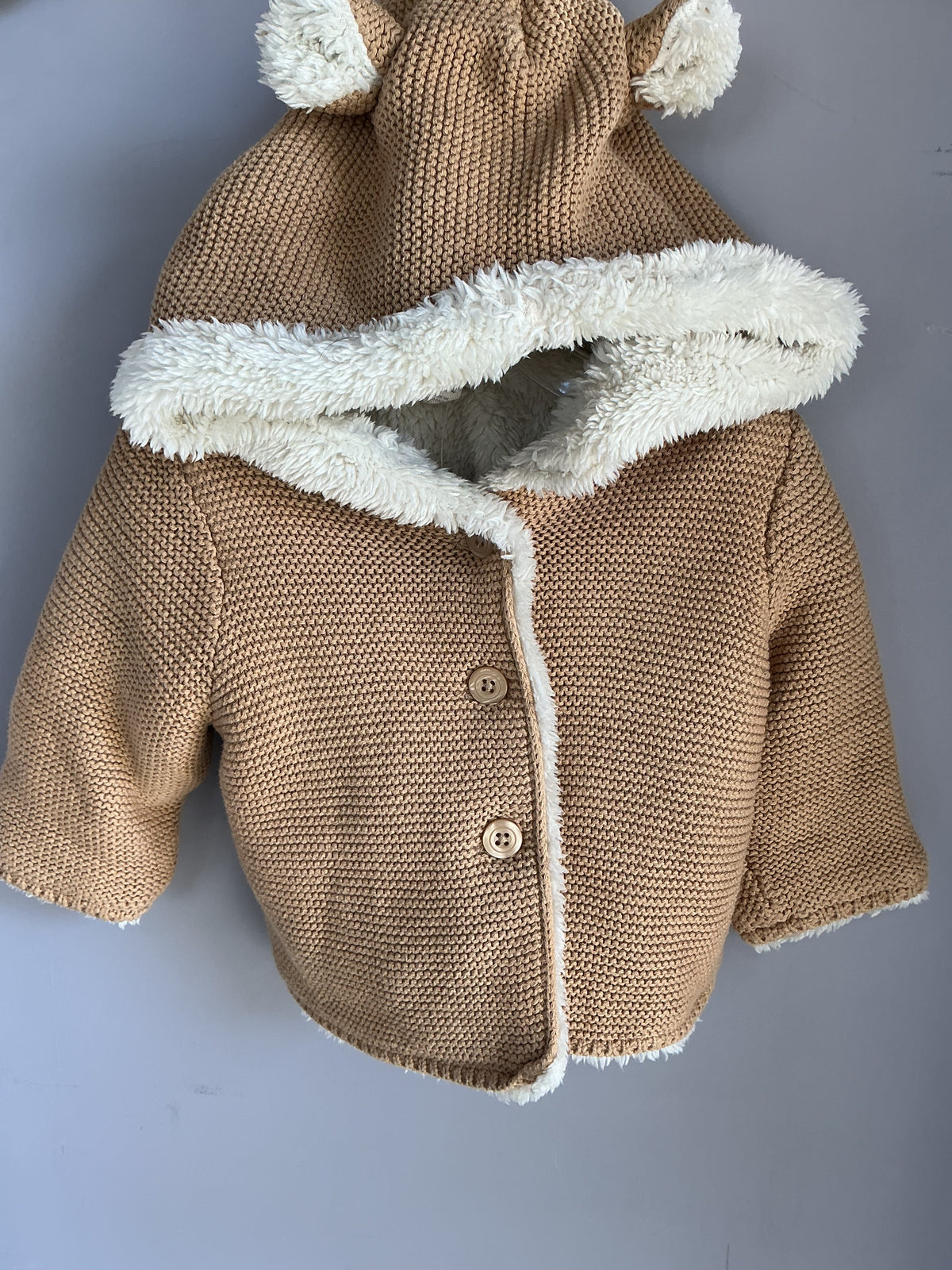 Gap Cozy Button Up Sweater size 12 months