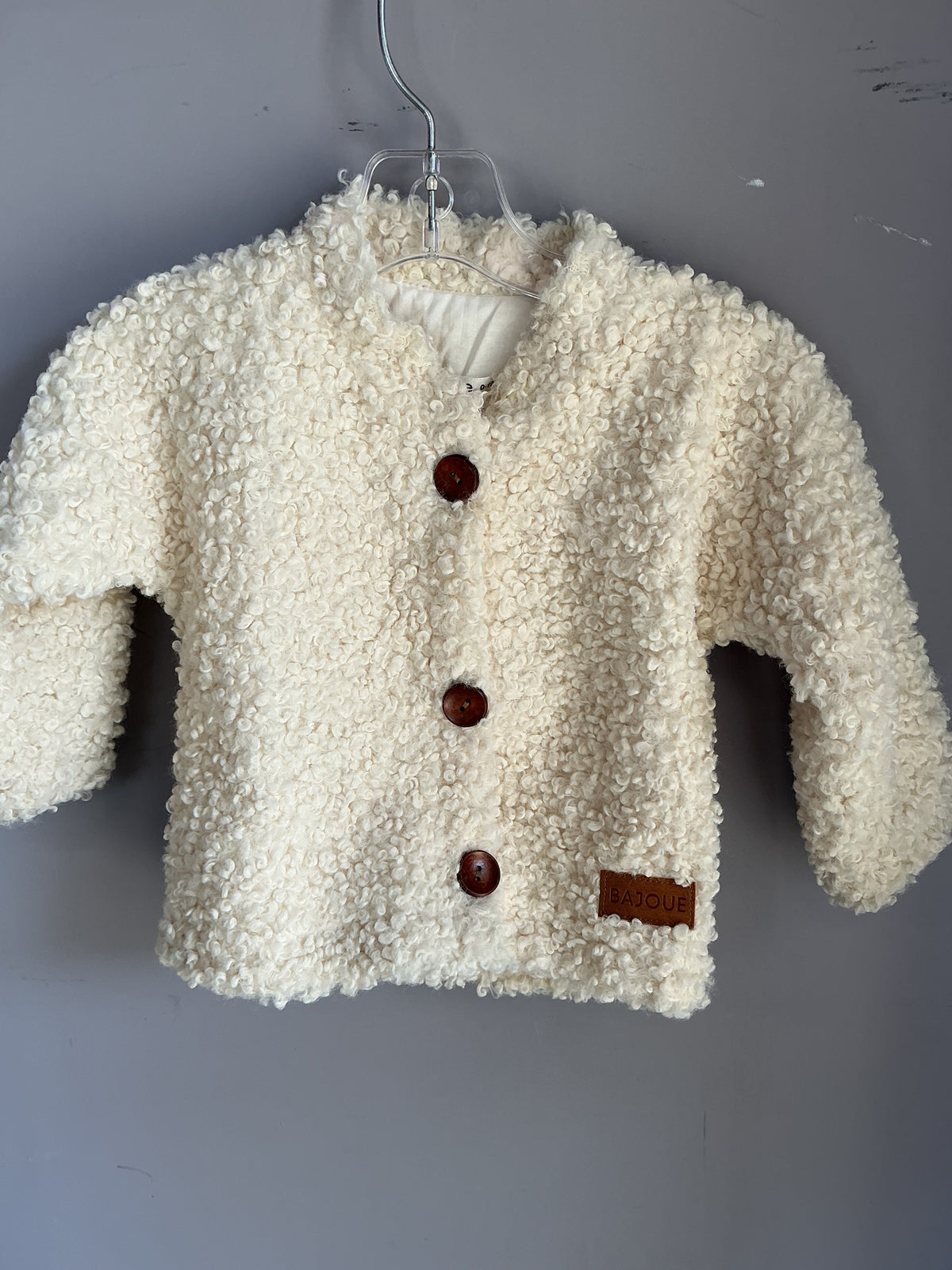 Bajoue Button Coat size 12 months