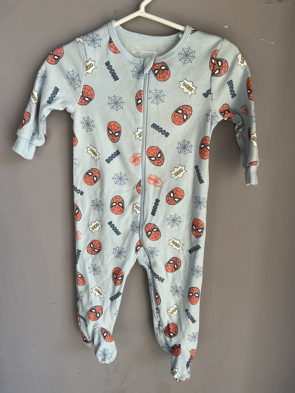 Marvel Spiderman Sleeper size 9 months