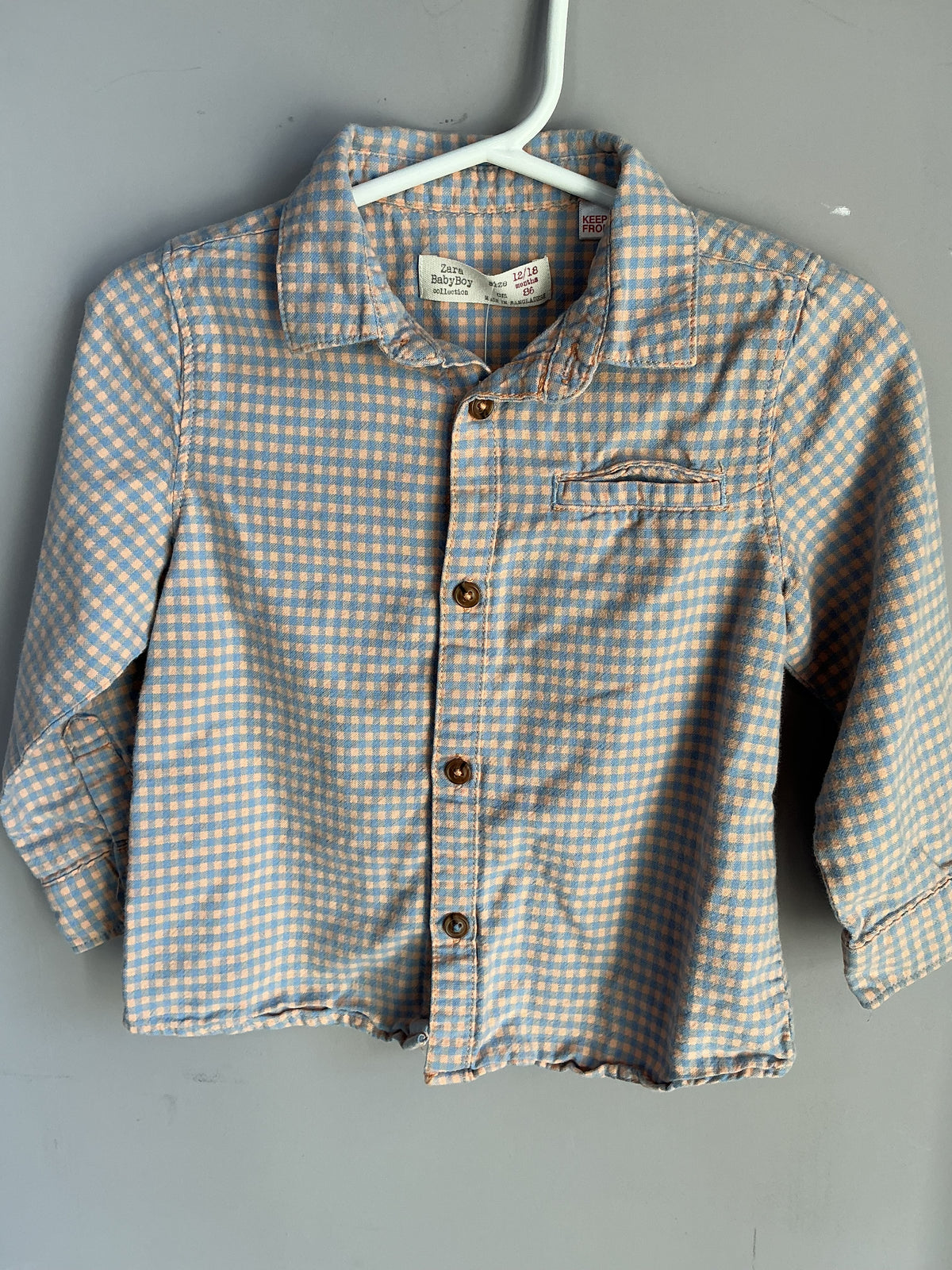 Zara Button UpnShirt size 18 months