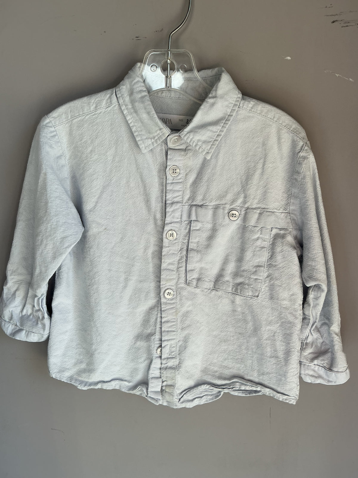 Zara Button Up Shirt size 3