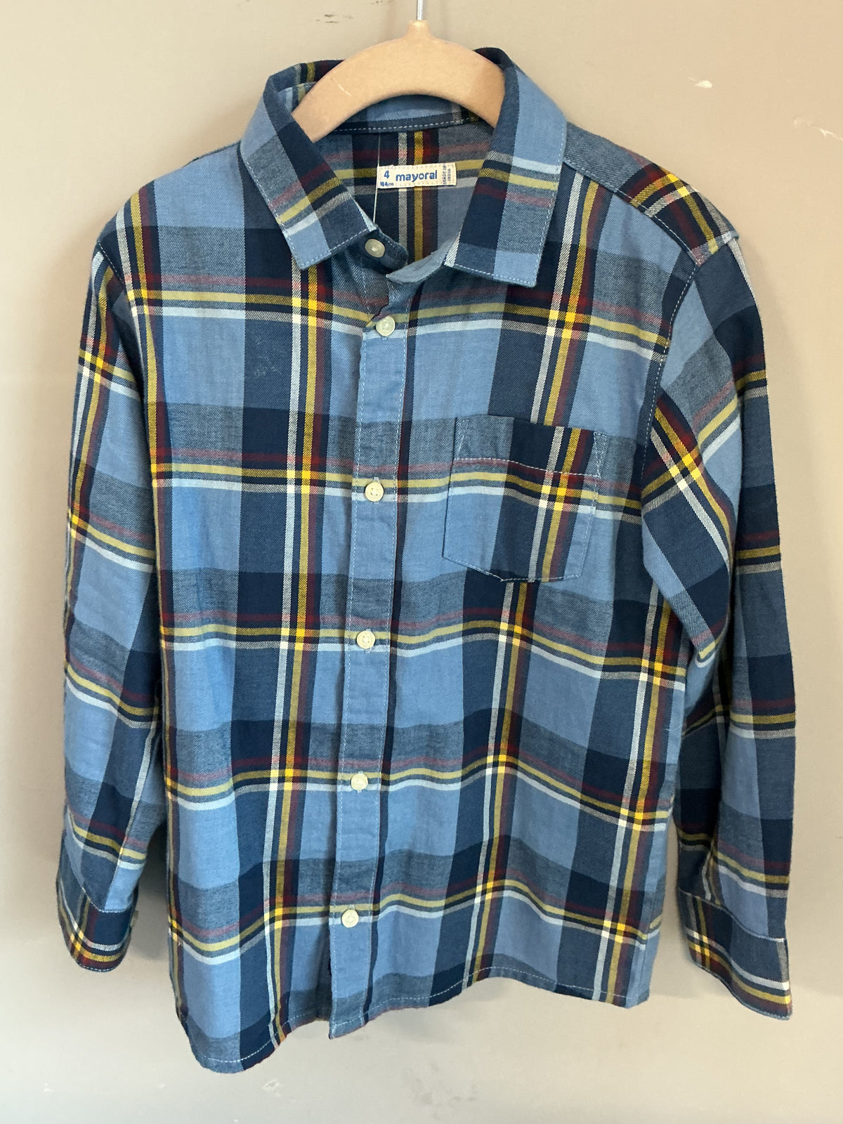 Mayoral Button Up Shirt size 4
