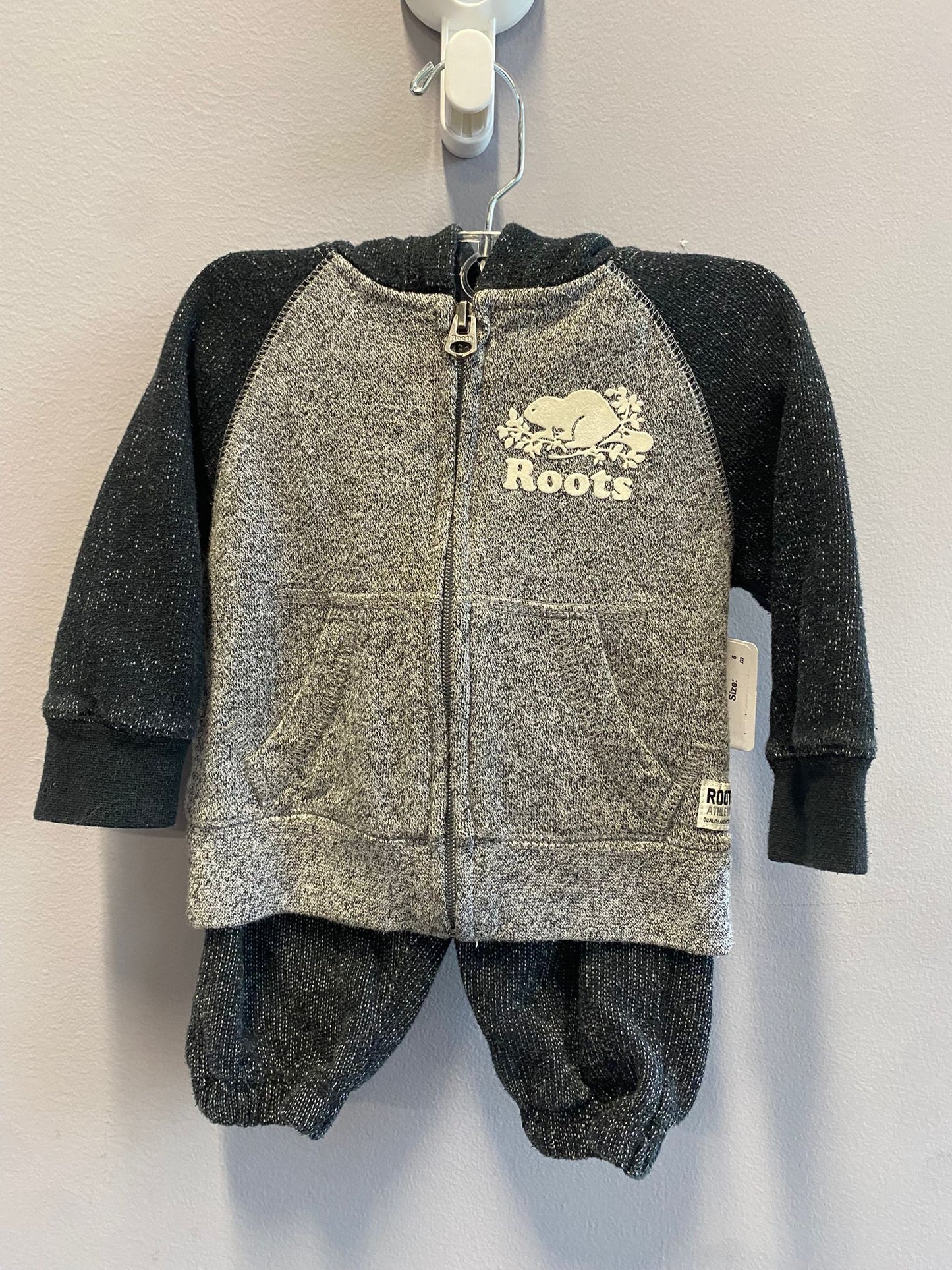 Roots Hoodie and Sweatpants 3-6M
