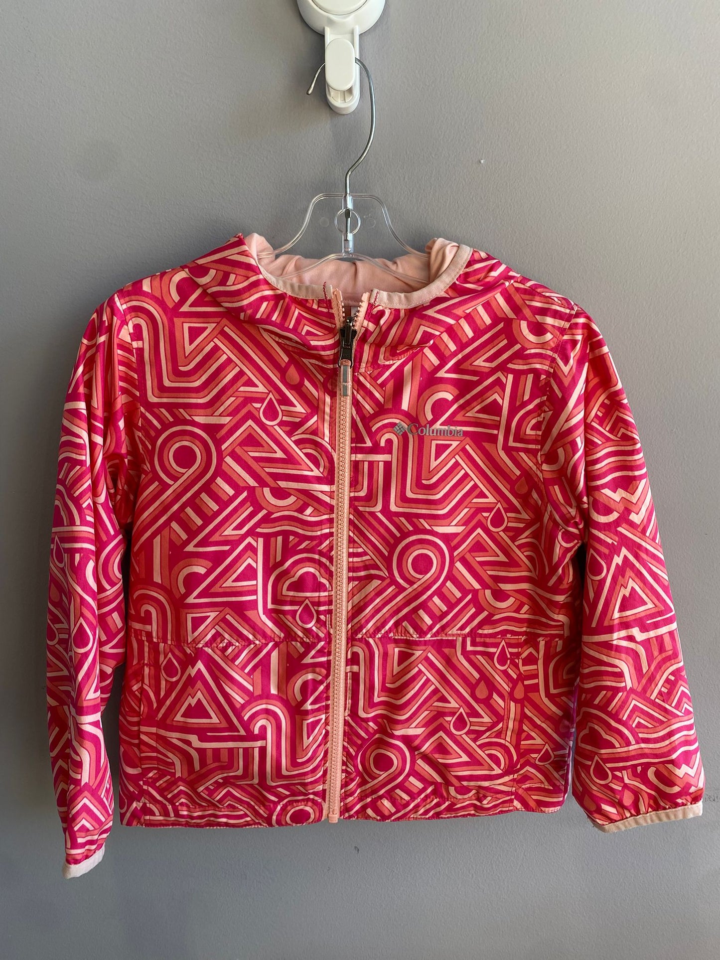 Columbia Reversible Windbreaker Size 6/7