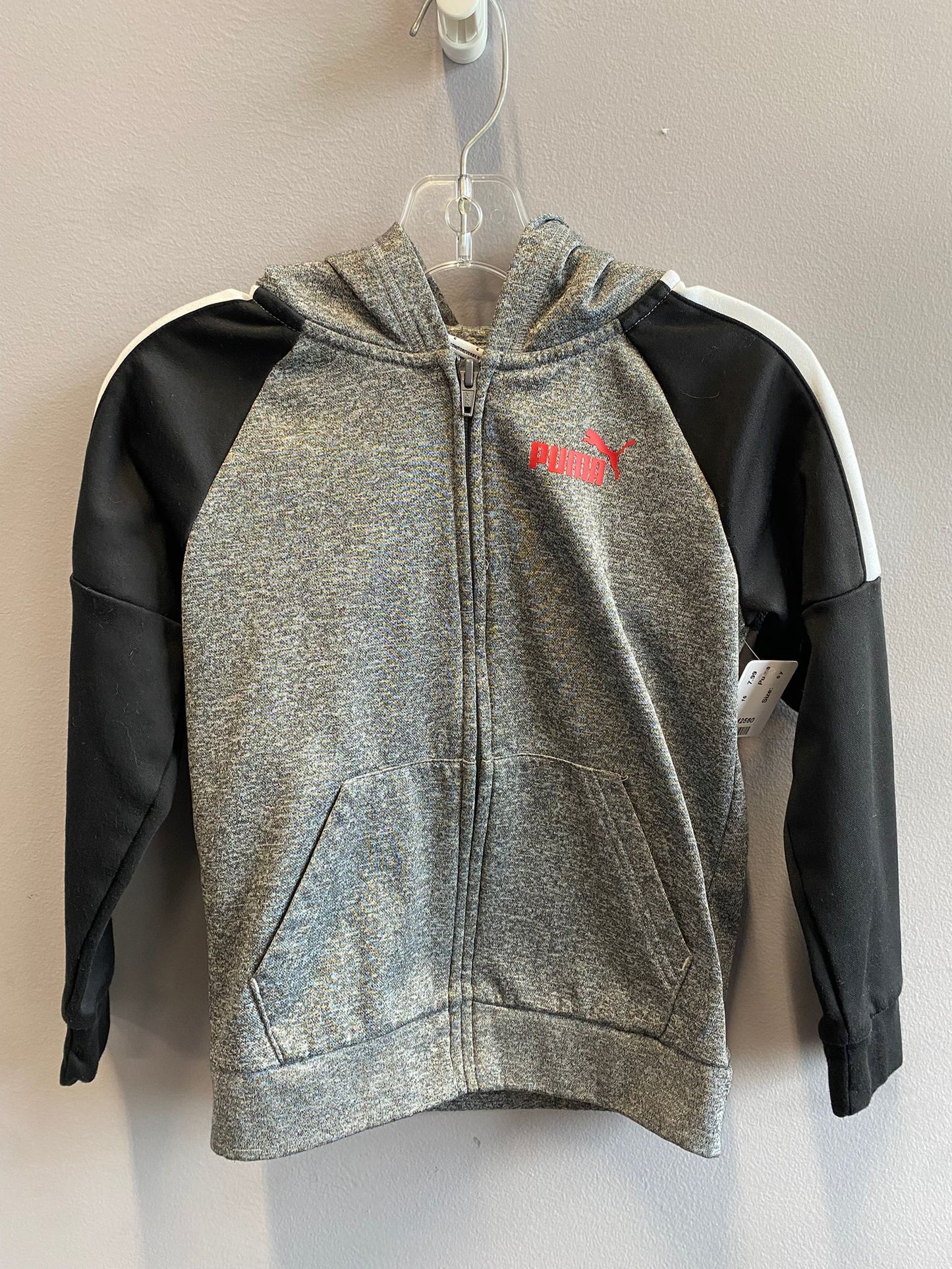 PUMA Hooded Zip Up Size 6