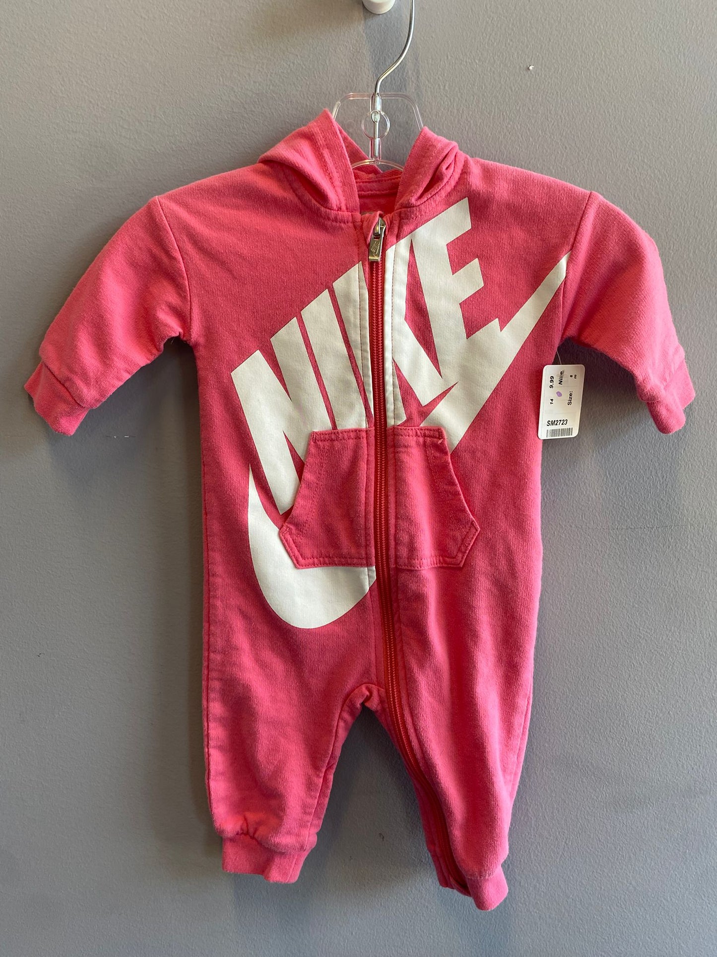 NIKE Zip Up Romper 6M