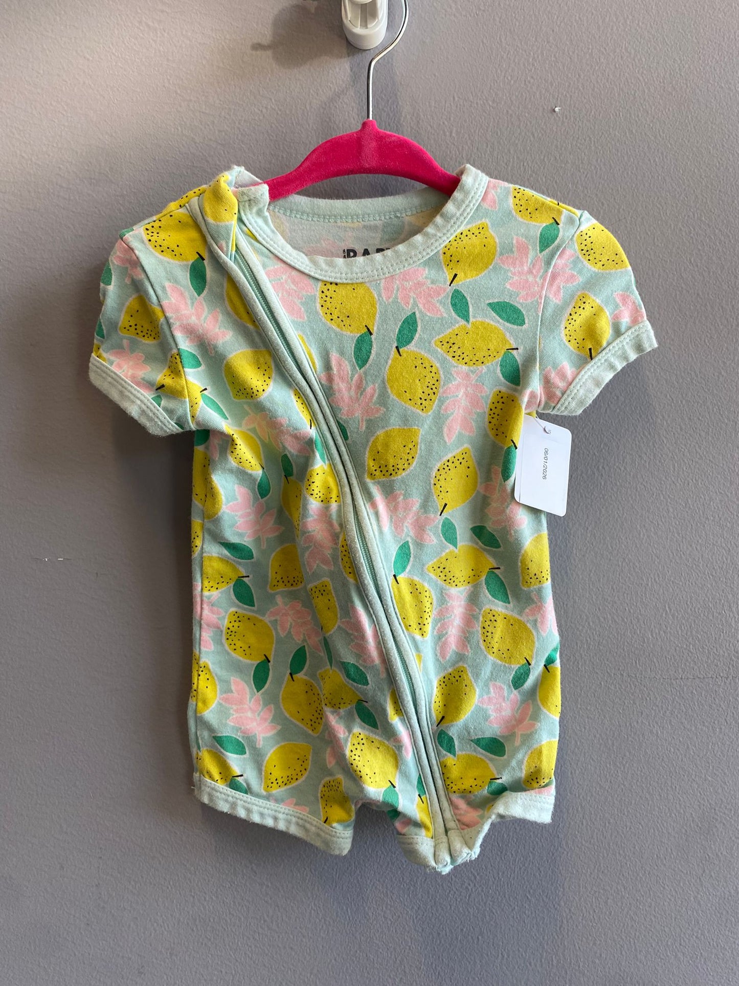 Cotton Baby Romper 6M