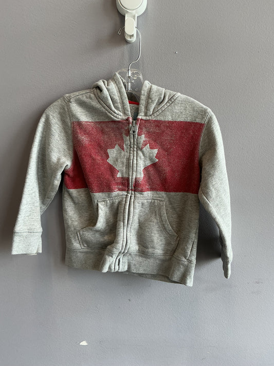 GAP Canada Zip Up hoodie 4T