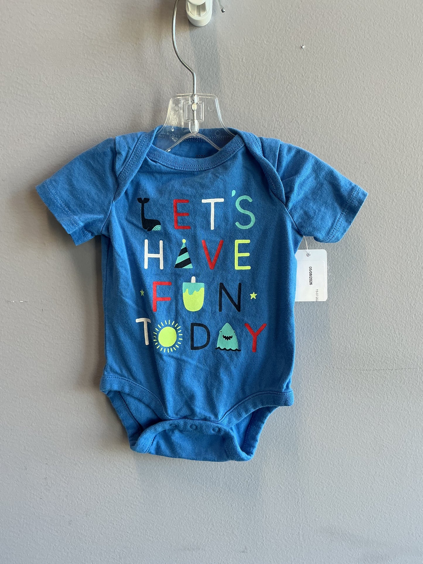 GAP Short Sleeve Onesie 3M