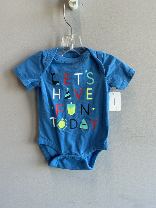 GAP Short Sleeve Onesie 3M