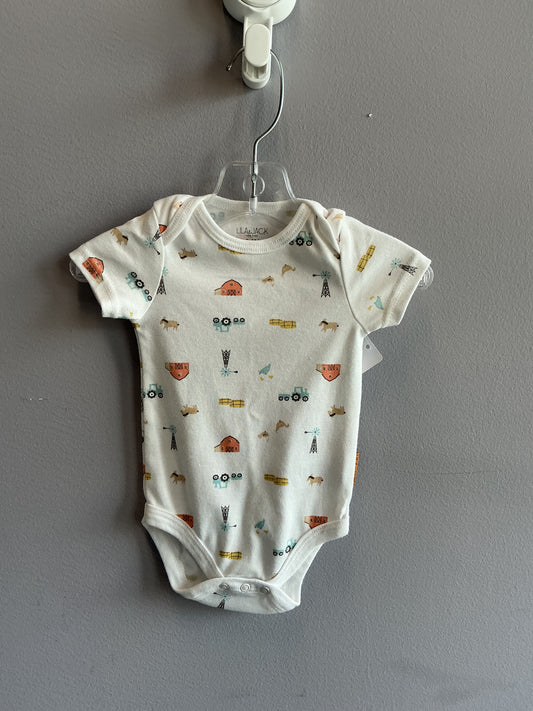 Lila & Jack Onesie 6M