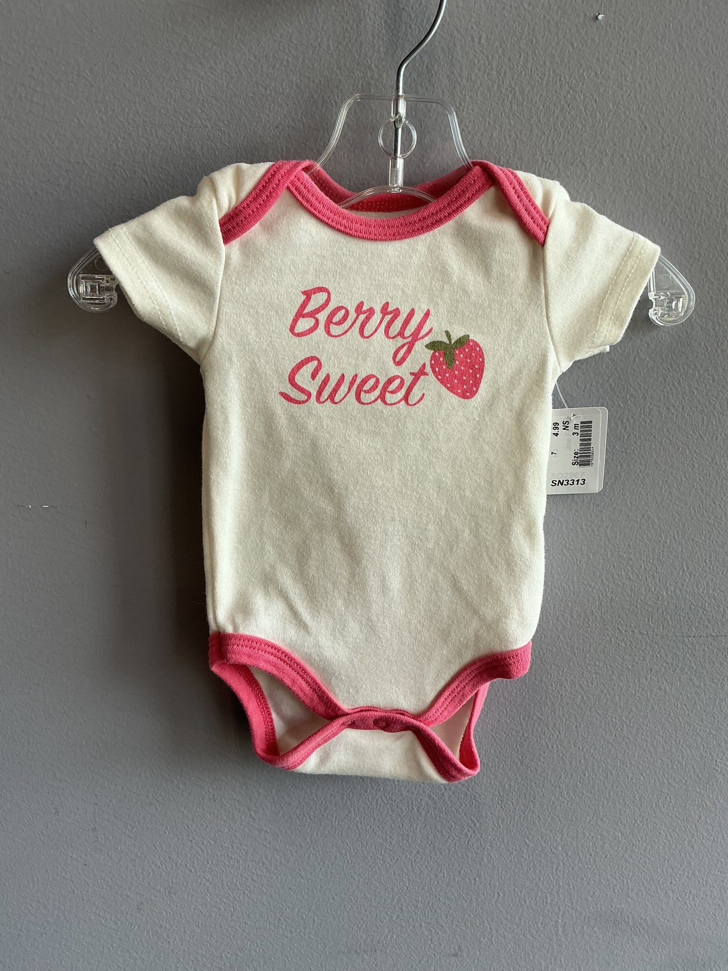 Baby Gear Shortsleeve Onesie Sz