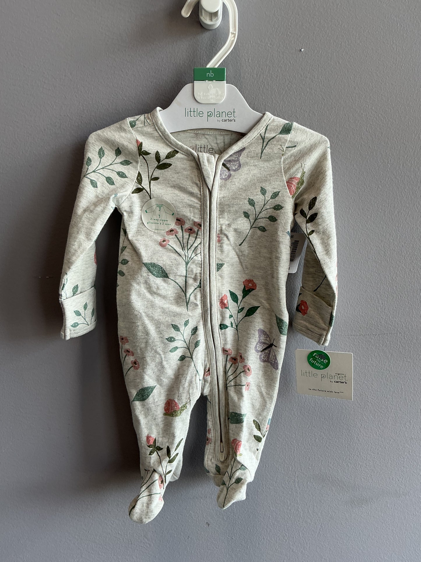 Little Planet by Carters Sleeper Sz NB