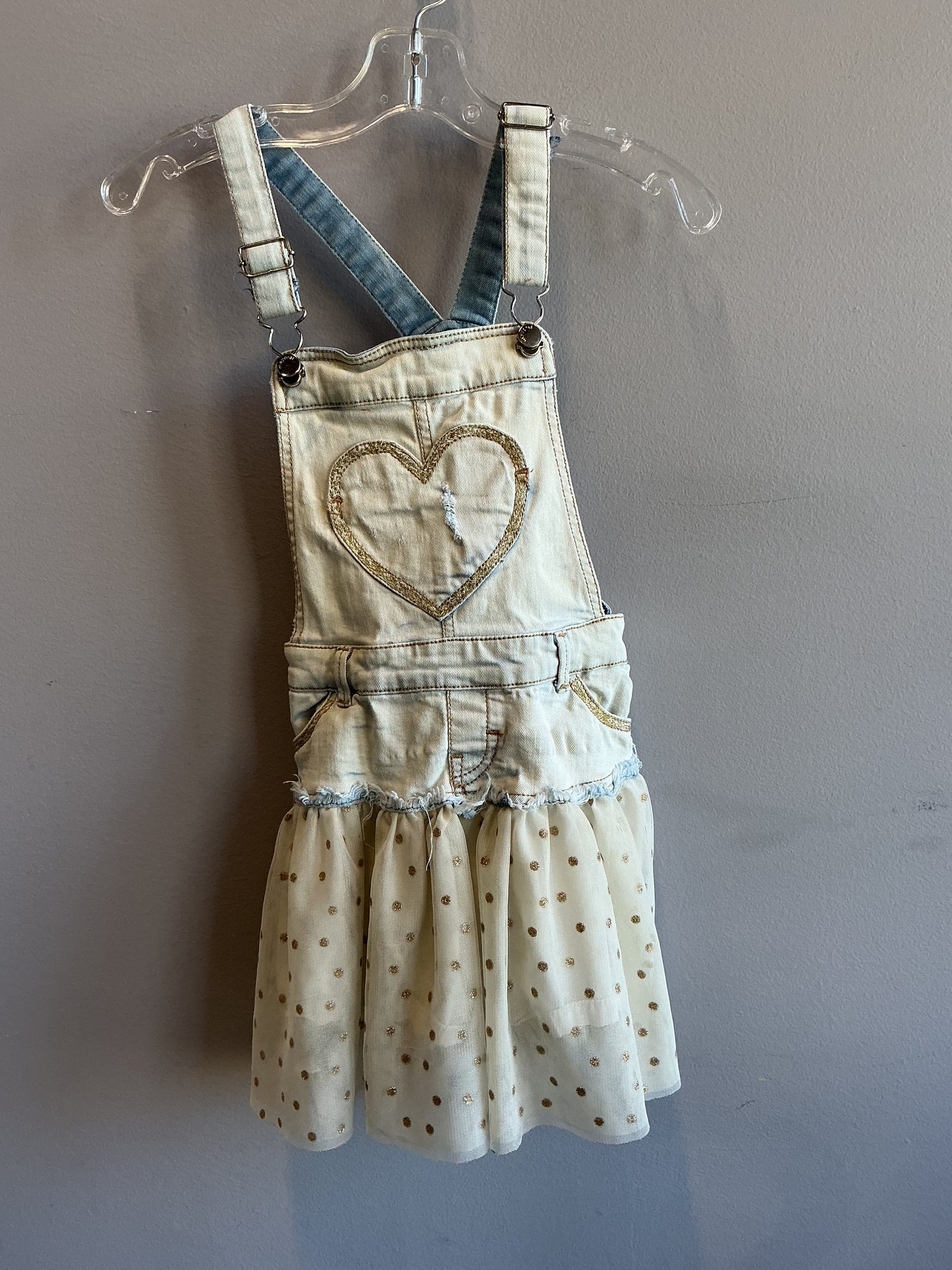 Mayoral Overall Dress Size 4