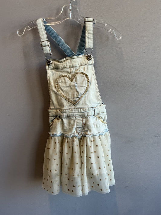 Mayoral Overall Dress Size 4