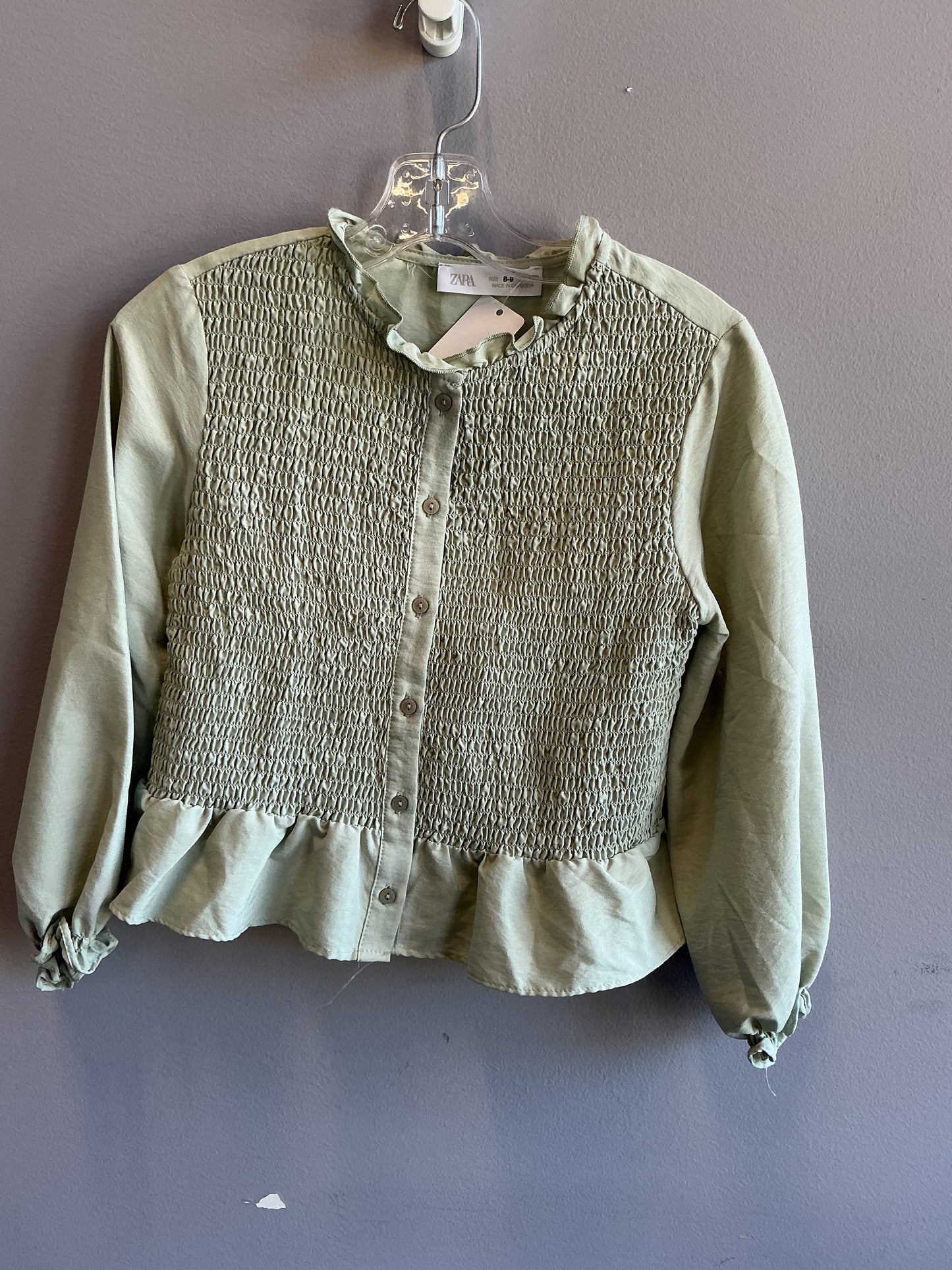 Zara Long Sleeve Shirt Size 8