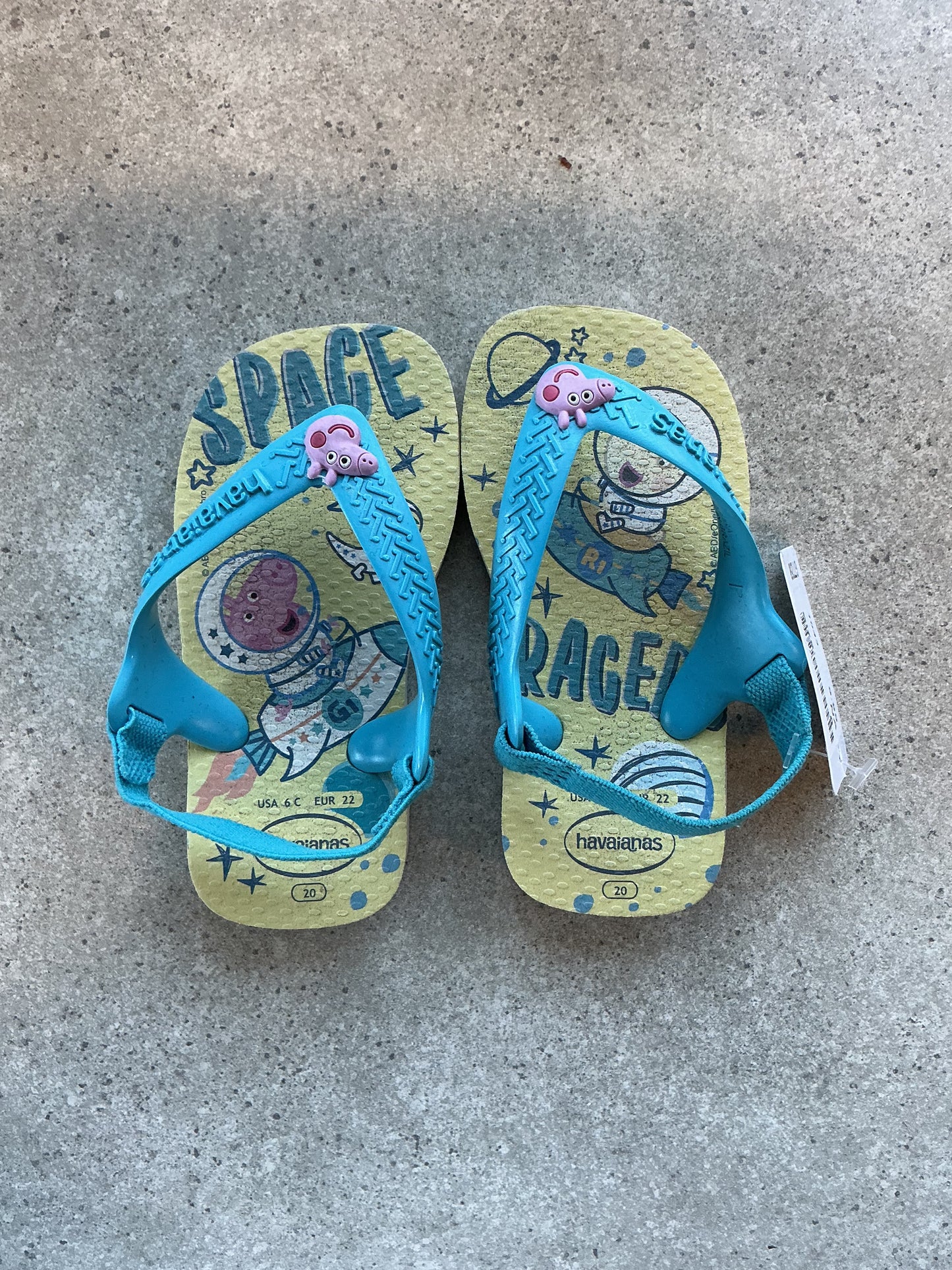 Peppa Pig Havaianas Sandals Sz 6