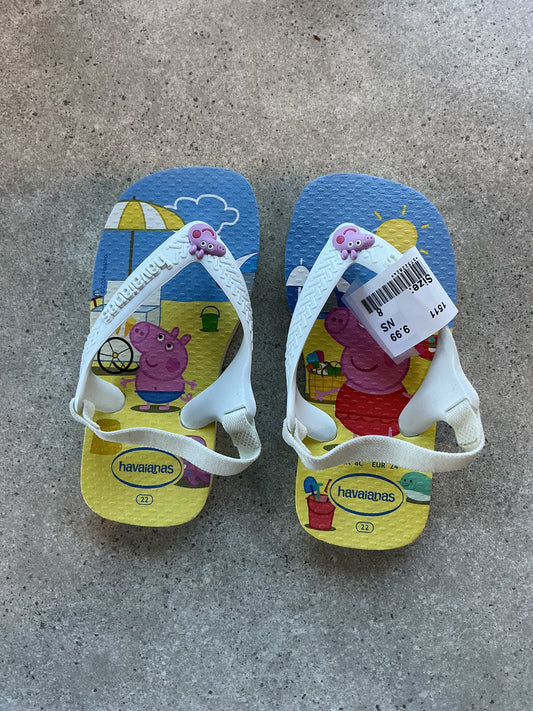 Peppa Pig Havaianas Sandals Sz 8