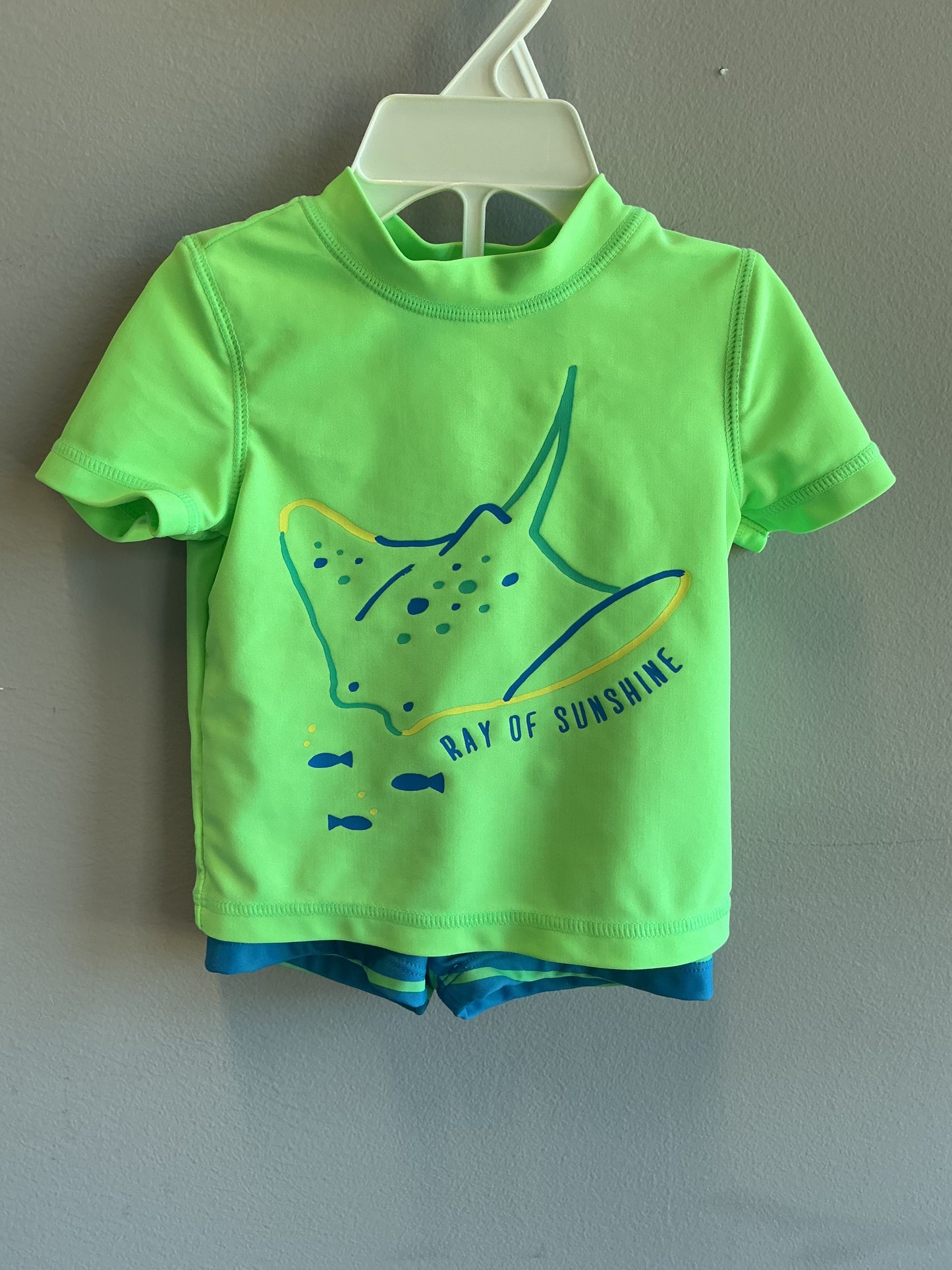 Carter’s Two Piece Swimsuit Sz 6 months