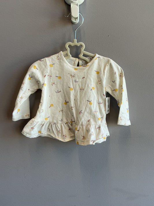 Zara Long Sleeve Top 6M