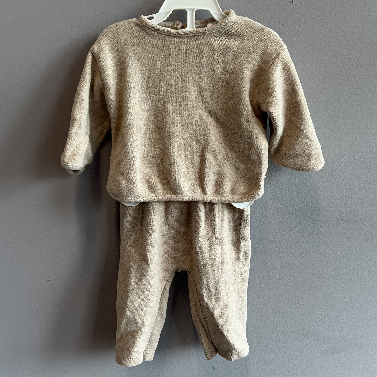 Zara Cozy Fleece 2 Piece Set 3 months