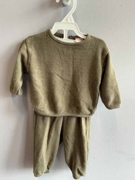Zara Cozy Fleece 2 piece 1-3 months