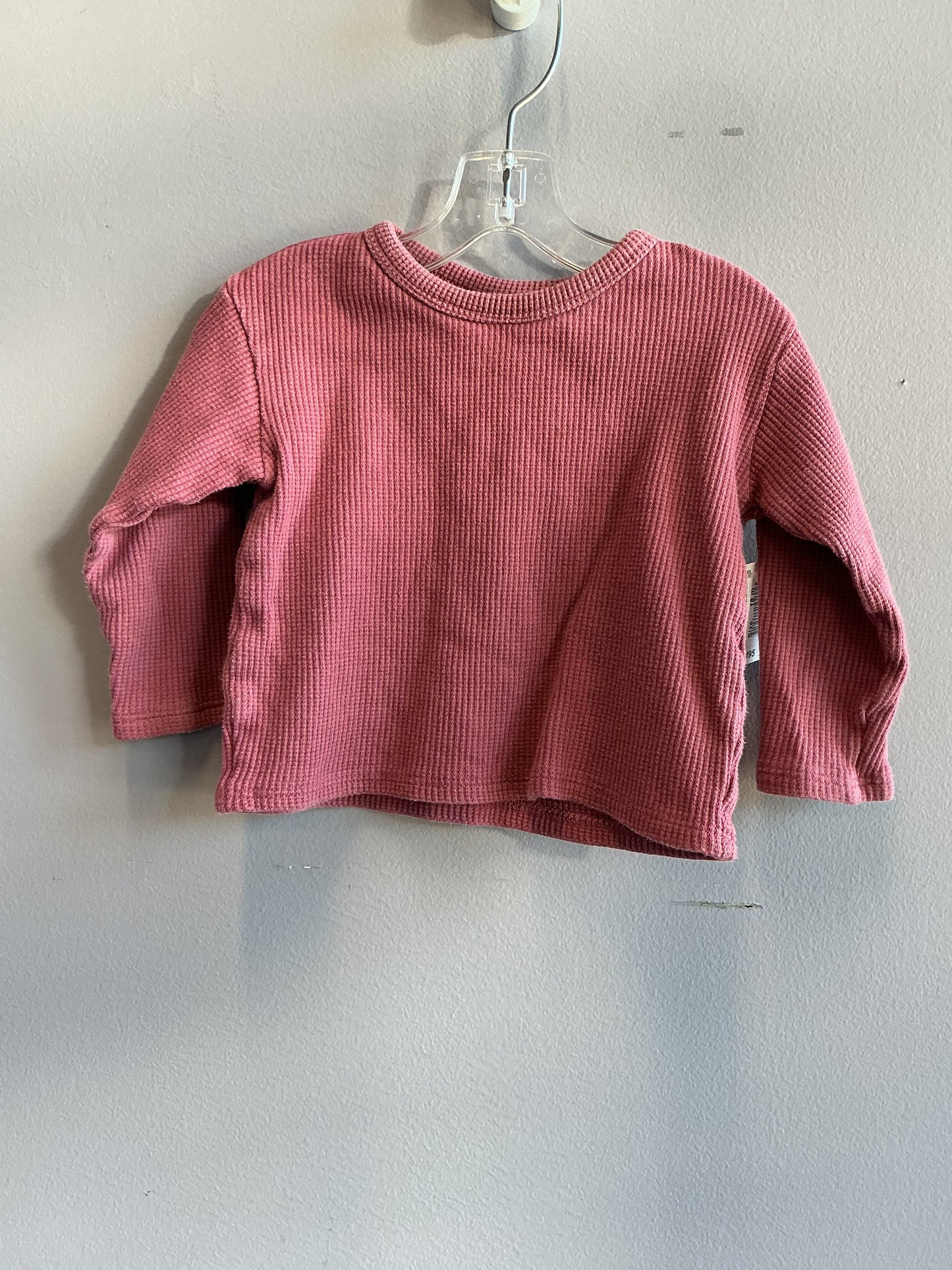 Zara Waffle Top 12-18 M
