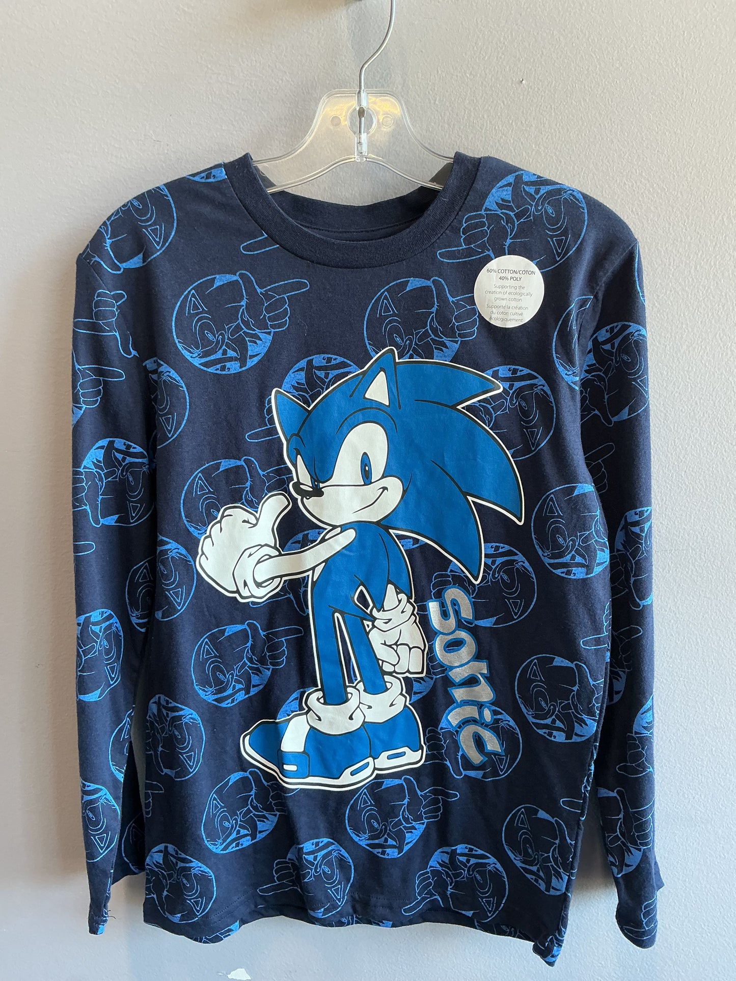 Sonic Long Sleeve Shirt size 8
