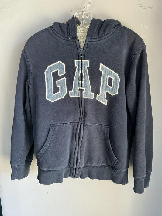 Gap Fleece Lined Zip Up Hoodie size 10