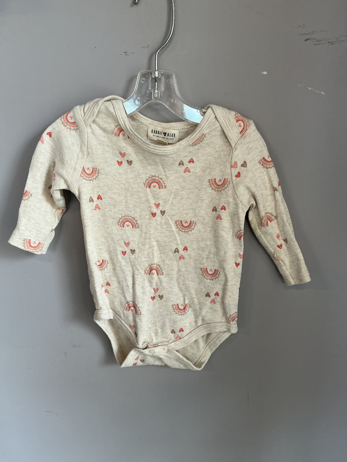 Rabbit + Bear Onesie size 9 months