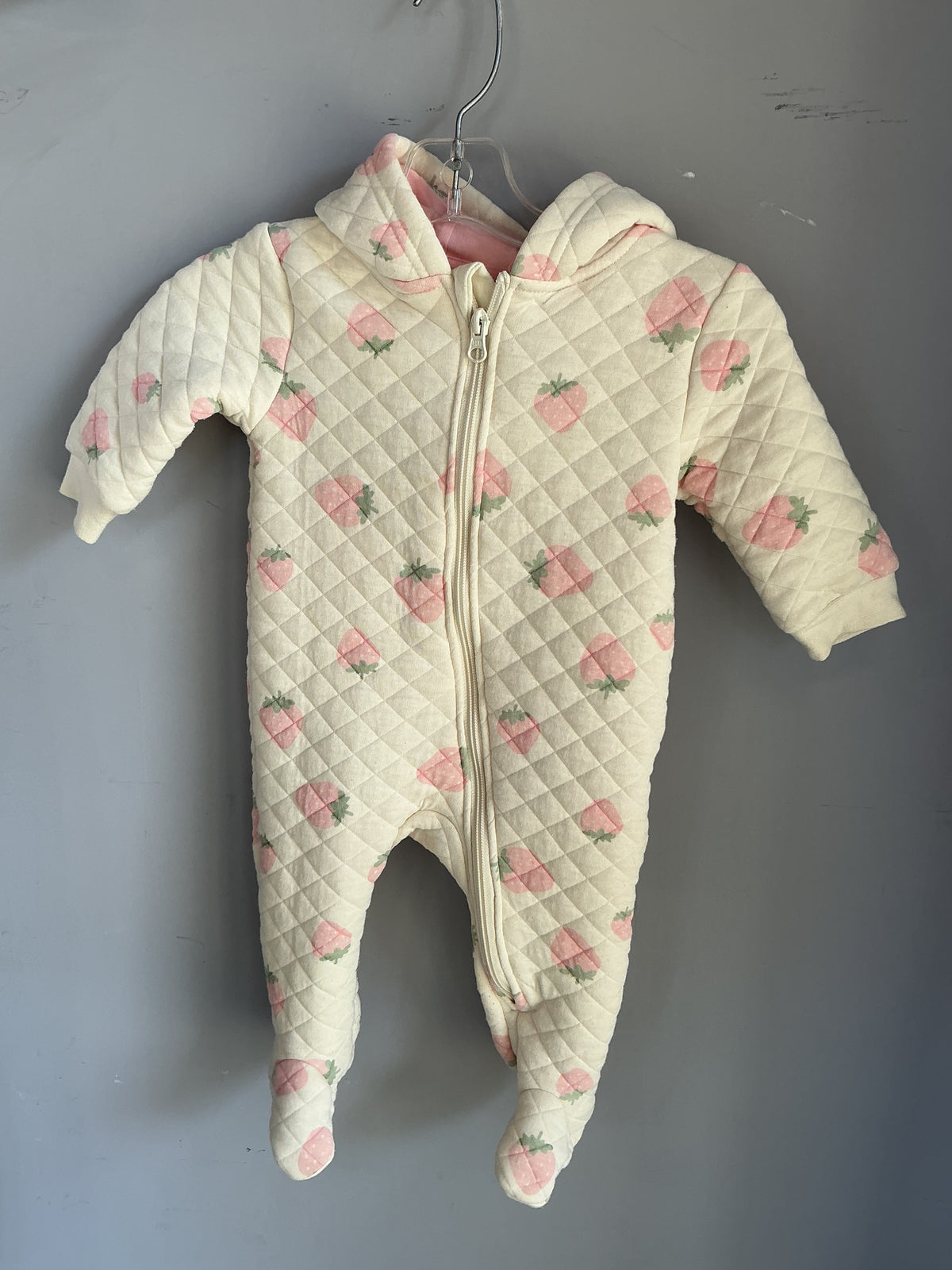 First Wish Quilted Pram Suit size 9 months
