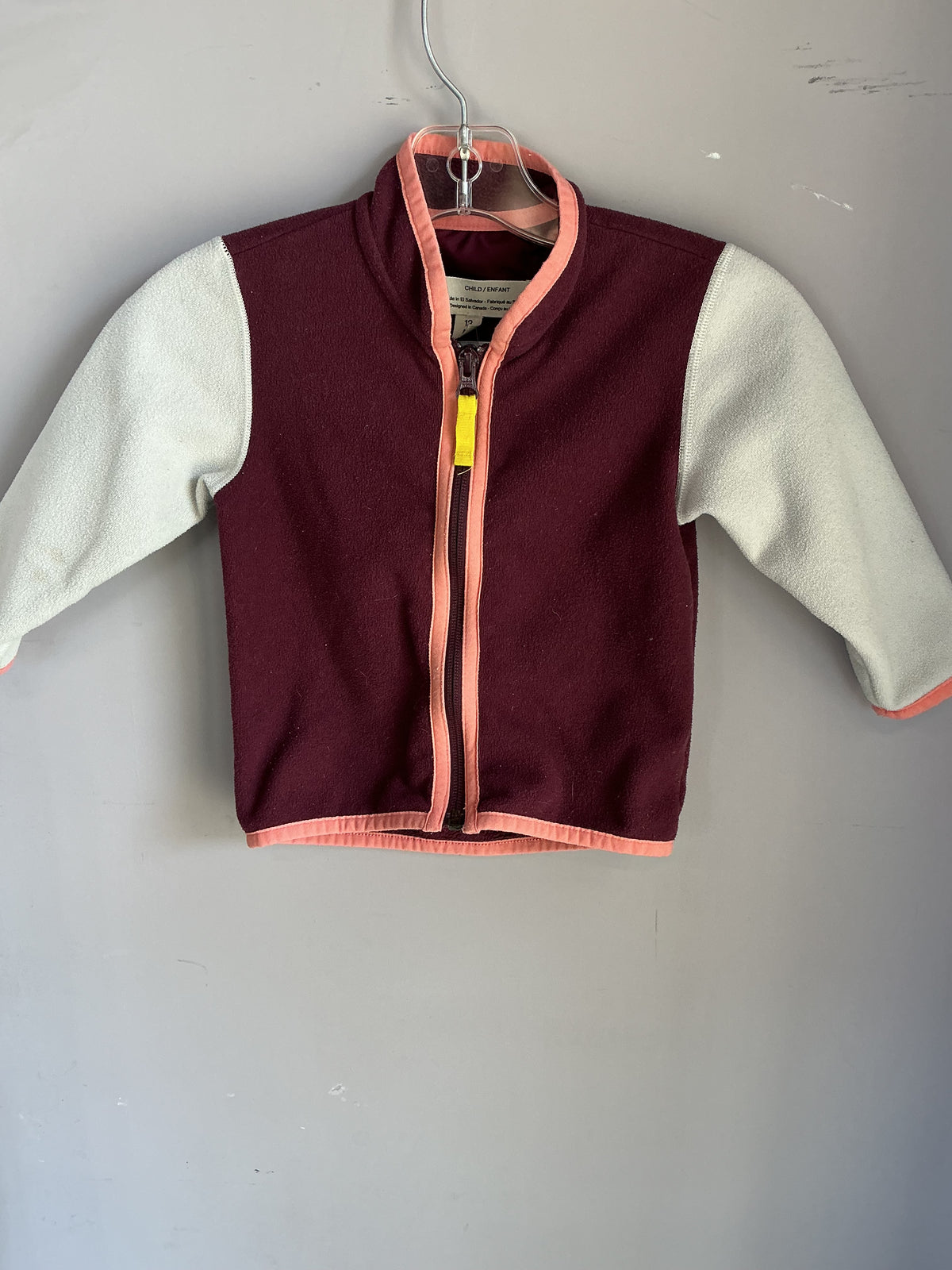 MEC Fleece Zip up size 12 months