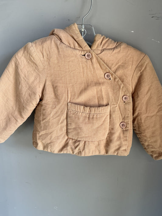 Louis & Louise Button Coat size 12 months