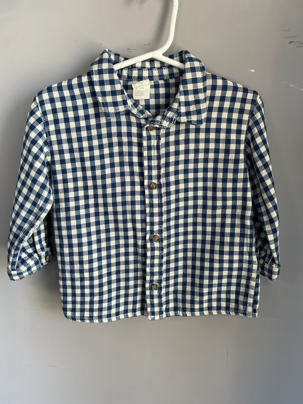 H&M Button Up Shirt size 12 months