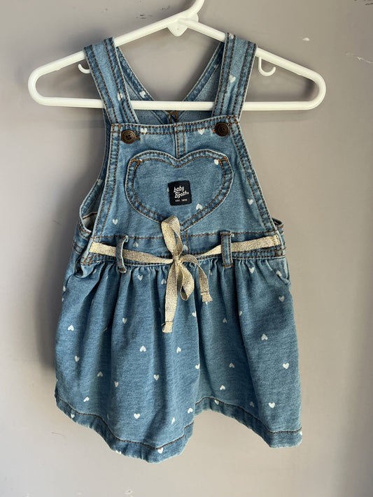 Baby B’Gosh Overall Dress size 12 months